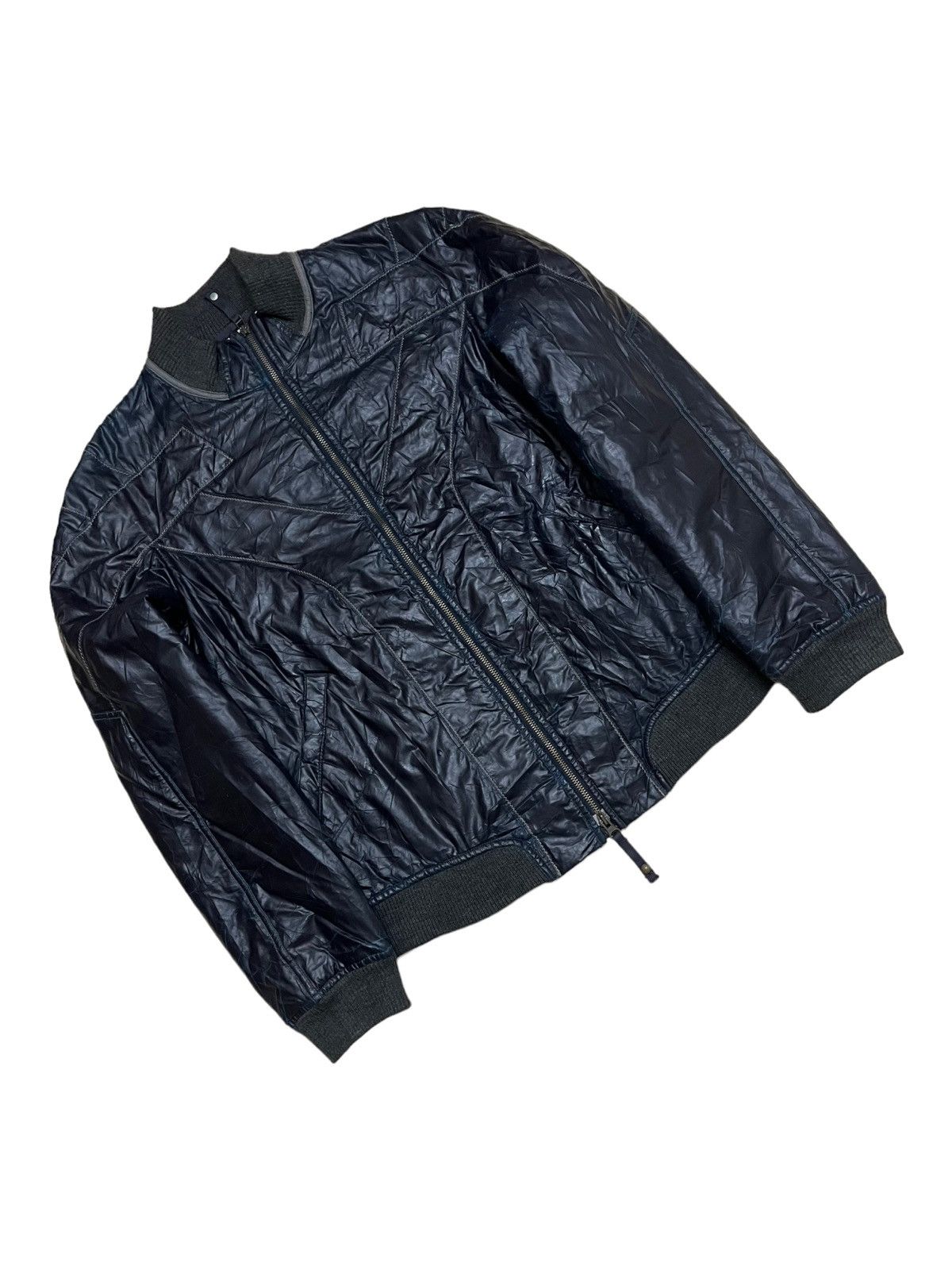 Marithe + Francois Girbaud Vintage Marither Francois Girbaud Storm Bomber Jacket Size US M / EU 48-50 / 2 - 2 Thumbnail