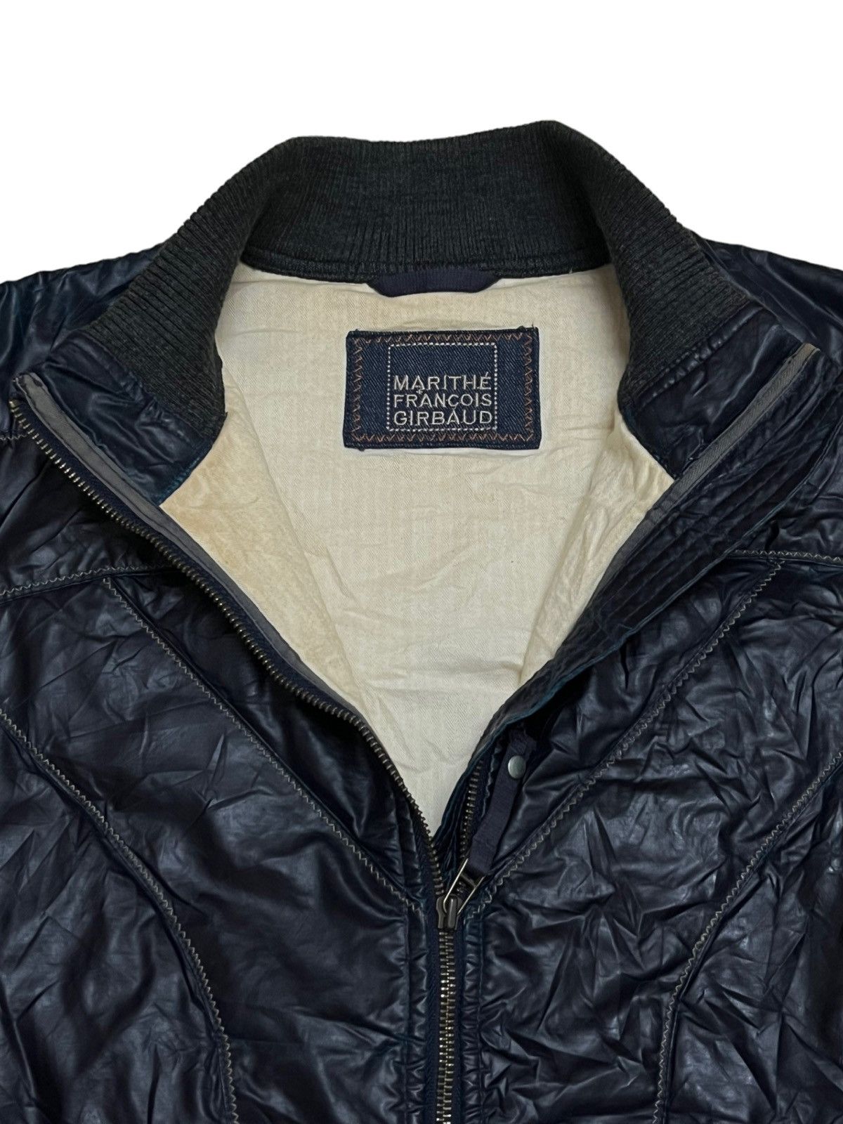 Marithe + Francois Girbaud Vintage Marither Francois Girbaud Storm Bomber Jacket Size US M / EU 48-50 / 2 - 5 Thumbnail