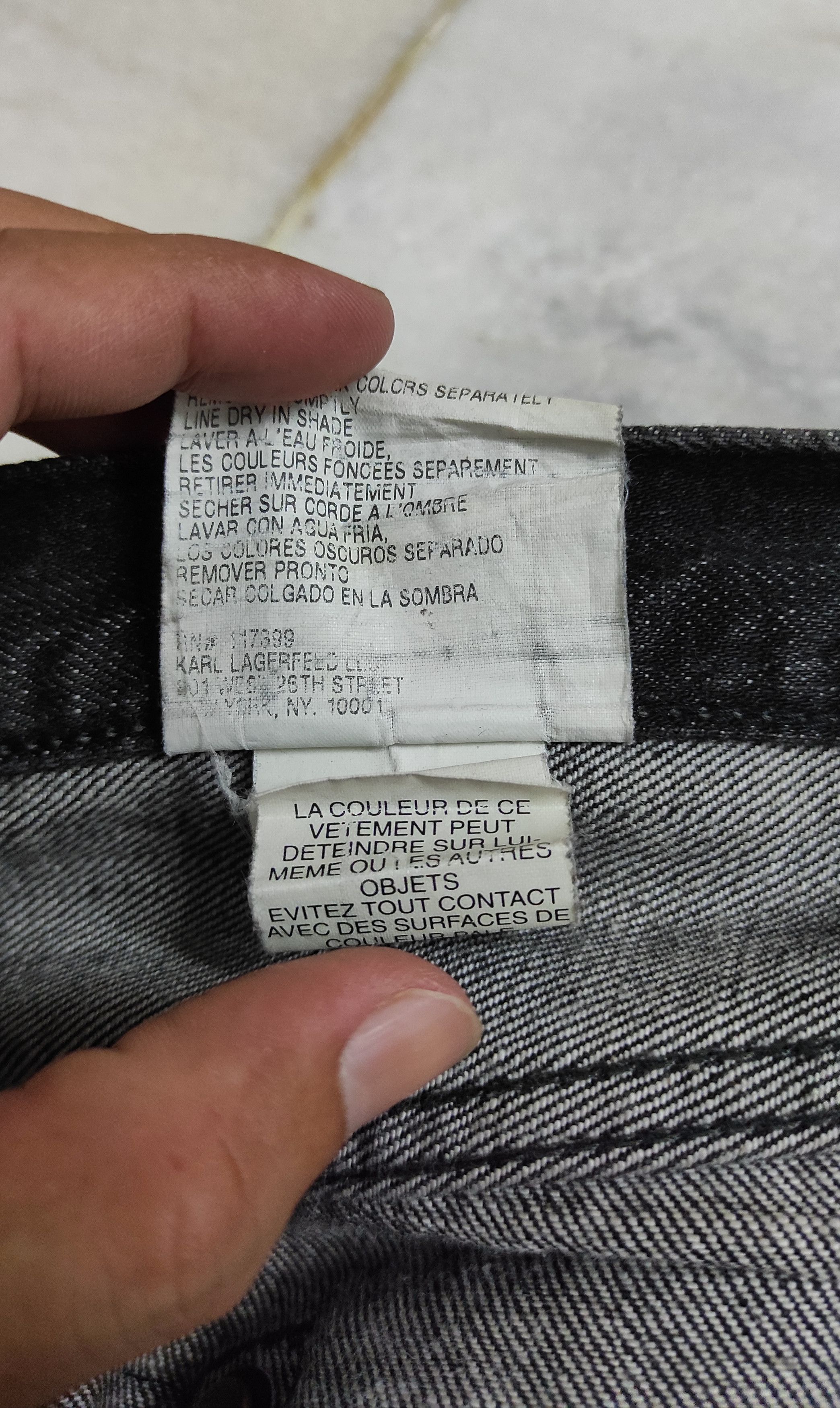 Karl Lagerfeld AW 2006 KARL Legend Jeans Collection very rare Size US 34 / EU 50 - 6 Thumbnail