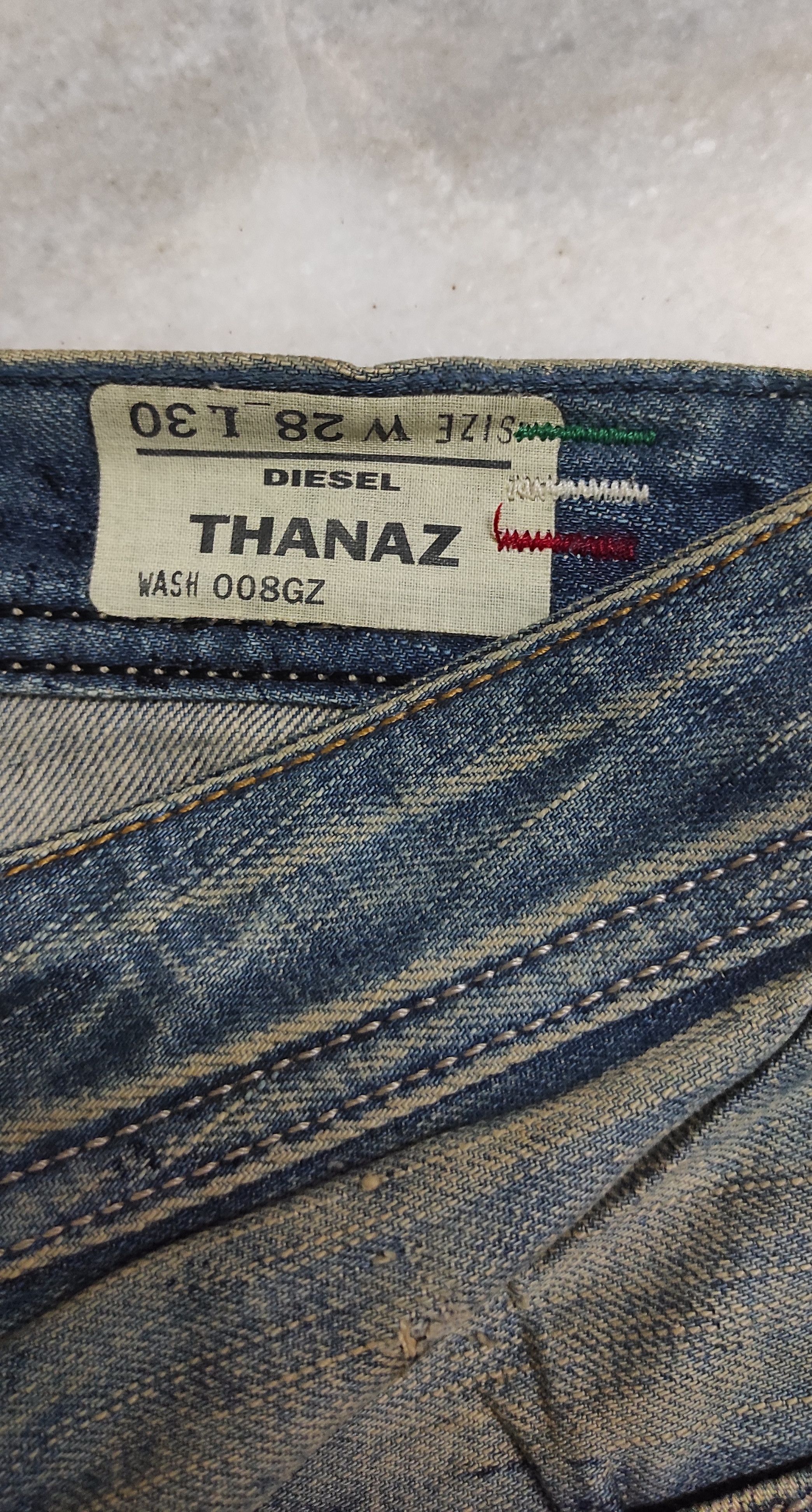 Diesel Archive DIESEL THANAZ Painter Rare Jeans Italy Size US 28 / EU 44 - 6 Thumbnail