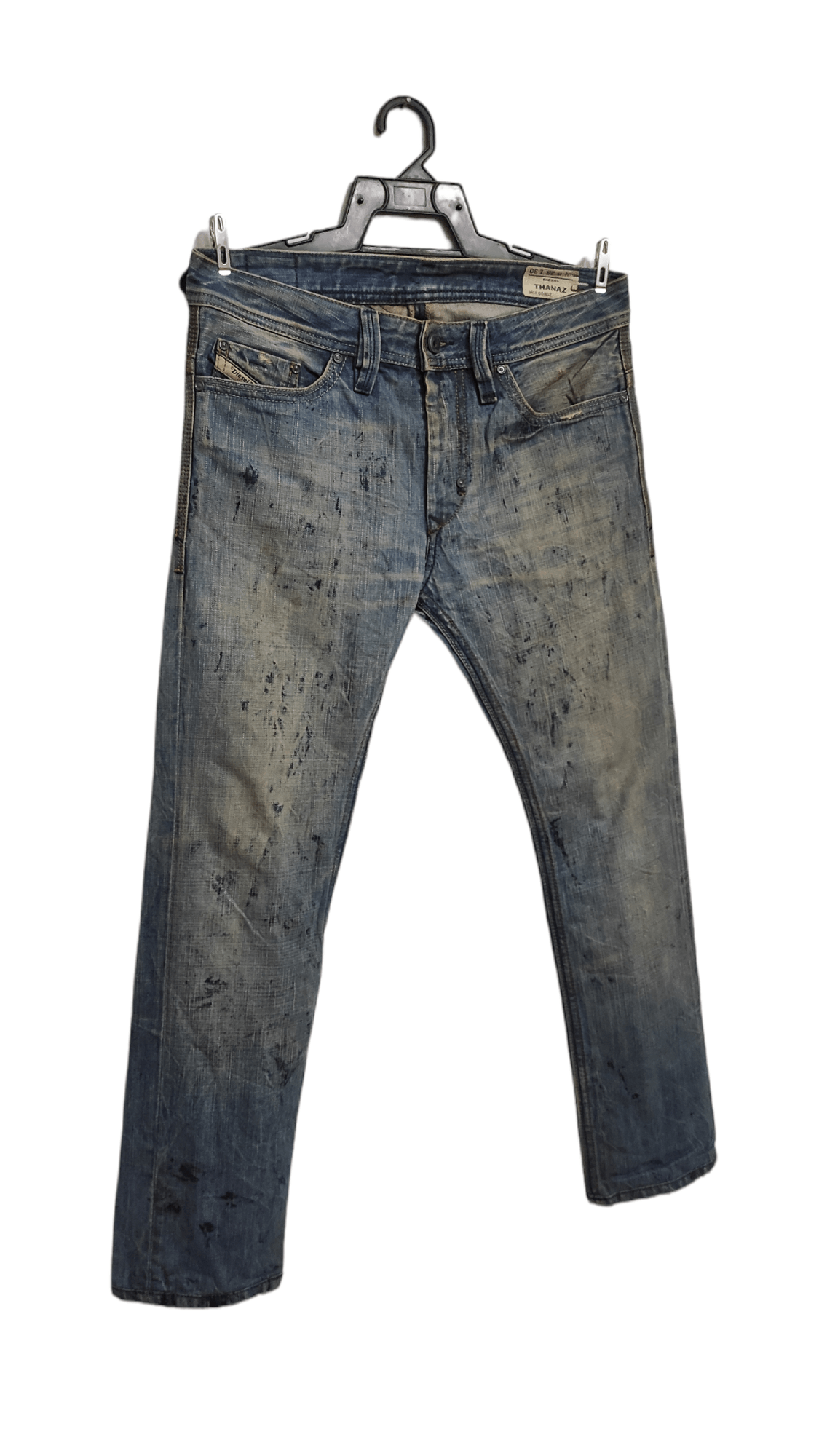 Diesel Archive DIESEL THANAZ Painter Rare Jeans Italy Size US 28 / EU 44 - 12 Thumbnail