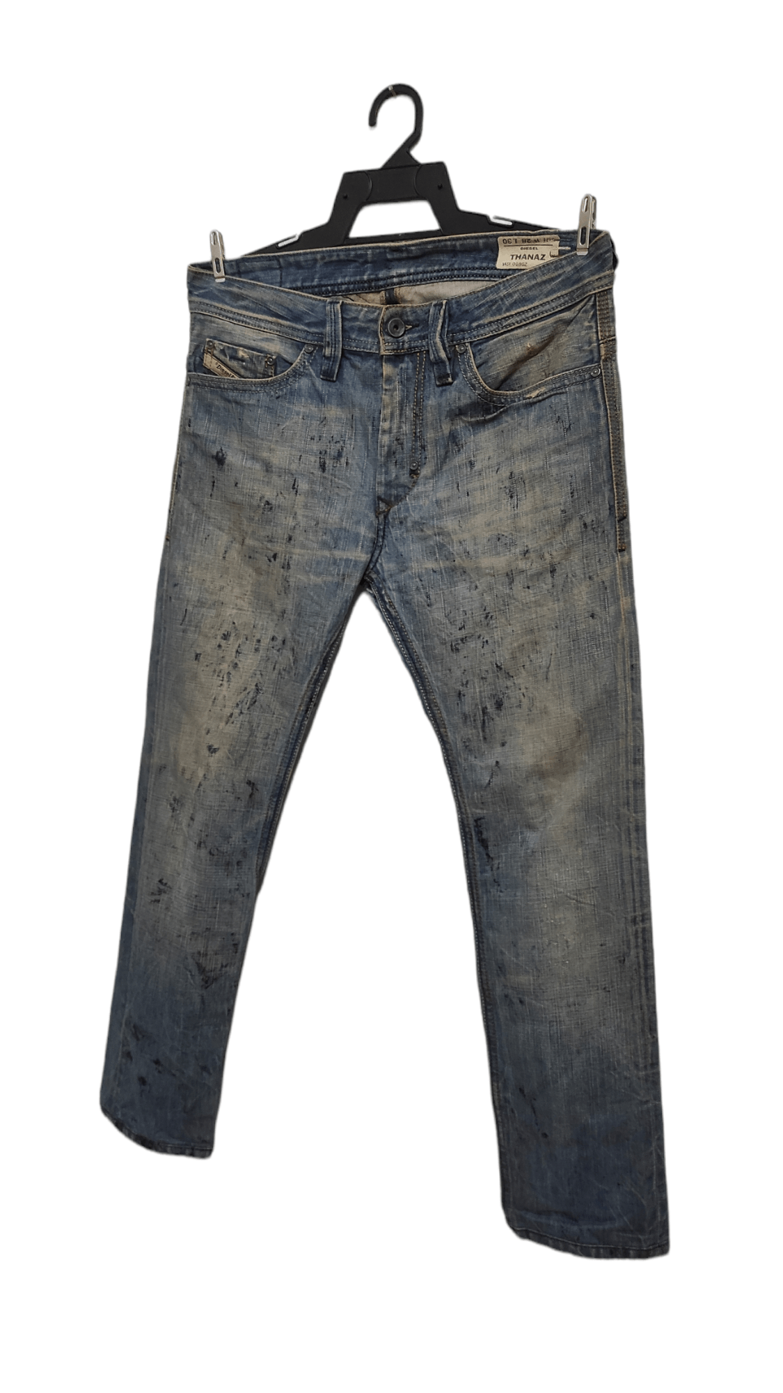 Diesel Archive DIESEL THANAZ Painter Rare Jeans Italy Size US 28 / EU 44 - 11 Thumbnail