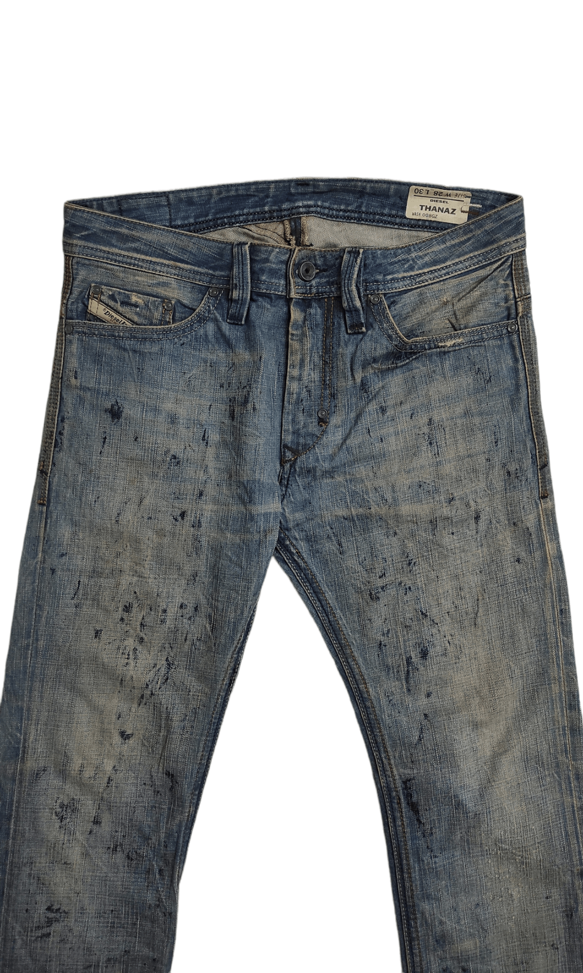 Diesel Archive DIESEL THANAZ Painter Rare Jeans Italy Size US 28 / EU 44 - 18 Thumbnail