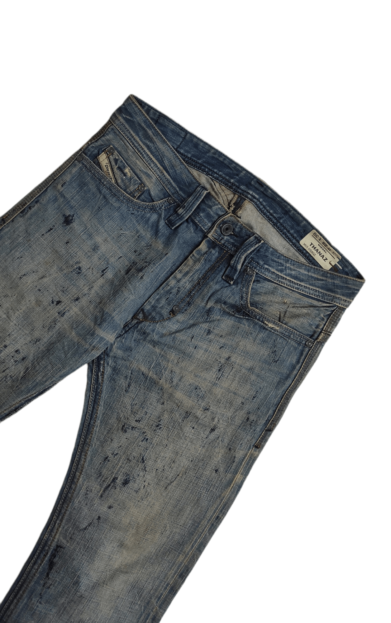 Diesel Archive DIESEL THANAZ Painter Rare Jeans Italy Size US 28 / EU 44 - 16 Thumbnail