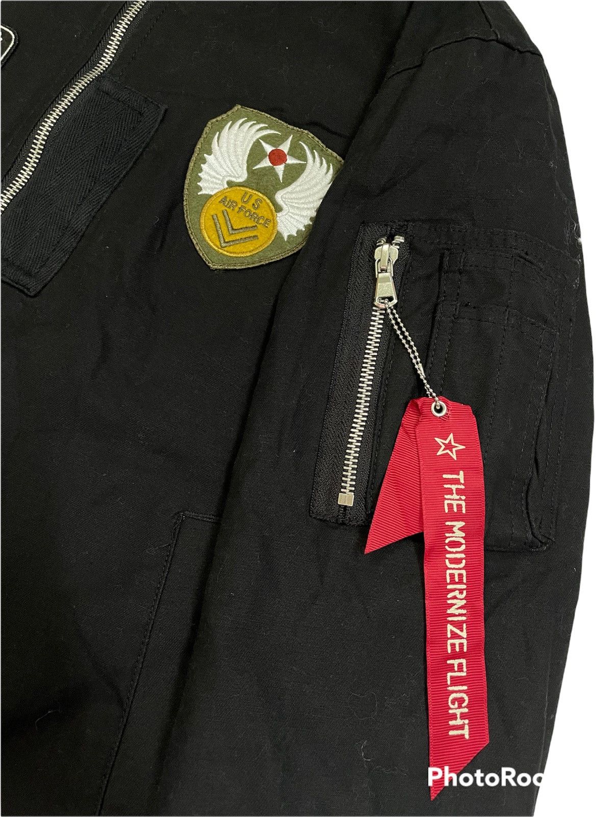 Vintage Vintage Bomber Jacket Patch Design Army Size US M / EU 48-50 / 2 - 10 Thumbnail