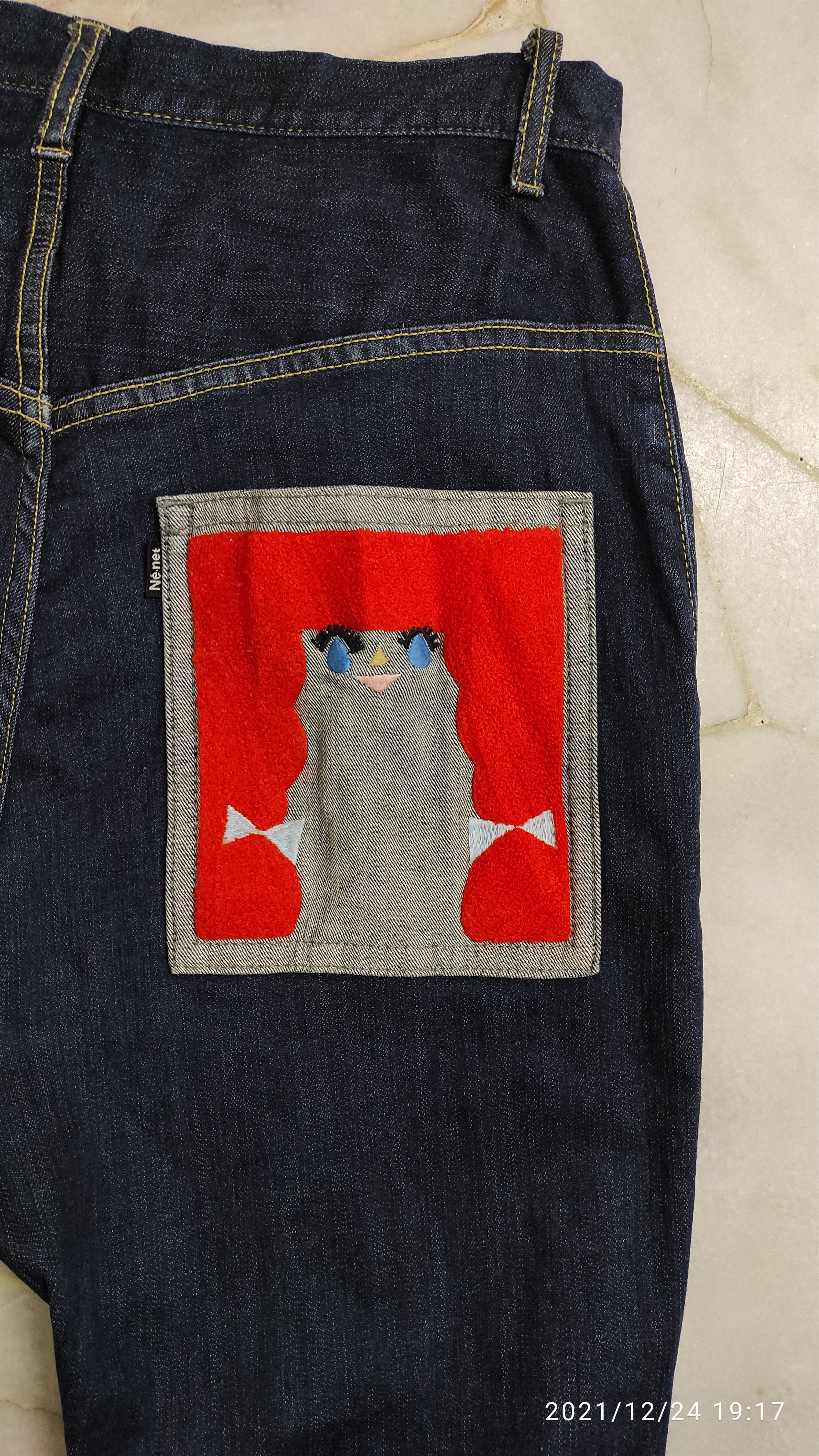 Ne-Net Archive Ne-net Issey Miyake High Rise Motive Jeans Size US 30 / EU 46 - 9 Thumbnail