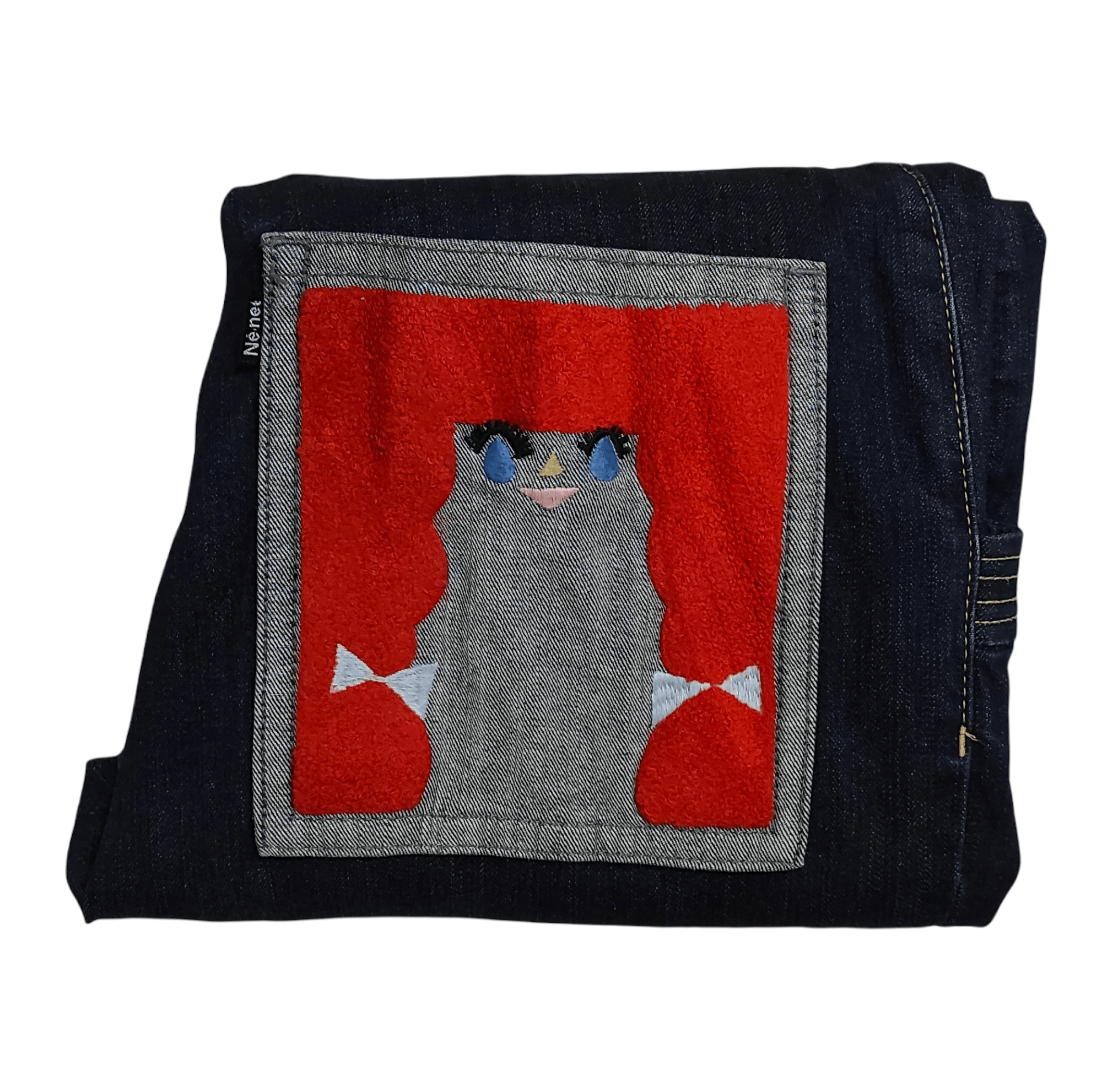 Ne-Net Archive Ne-net Issey Miyake High Rise Motive Jeans Size US 30 / EU 46 - 11 Thumbnail