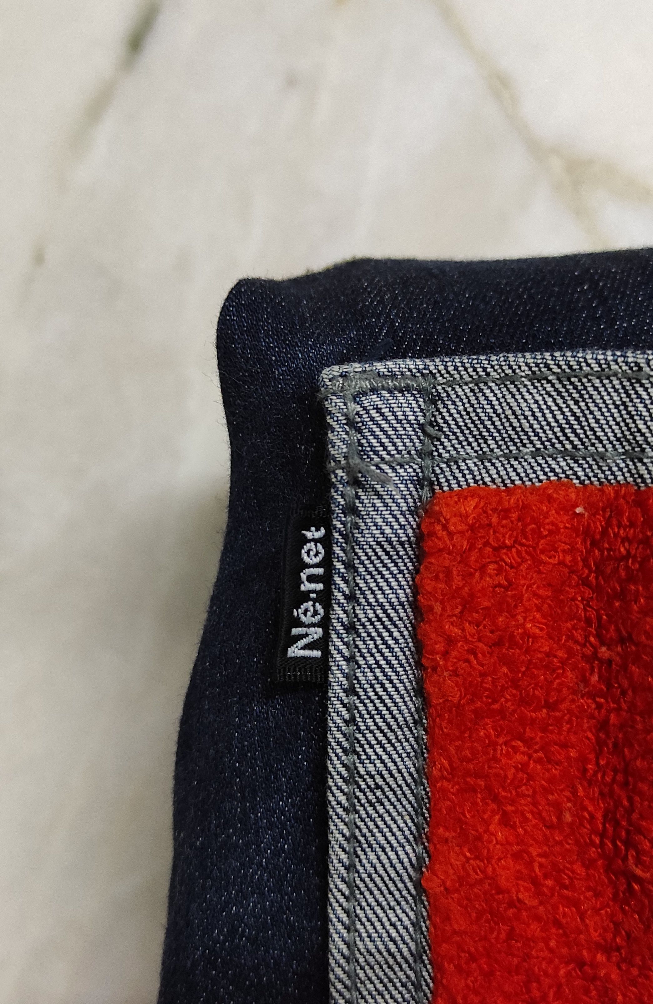 Ne-Net Archive Ne-net Issey Miyake High Rise Motive Jeans Size US 30 / EU 46 - 10 Thumbnail