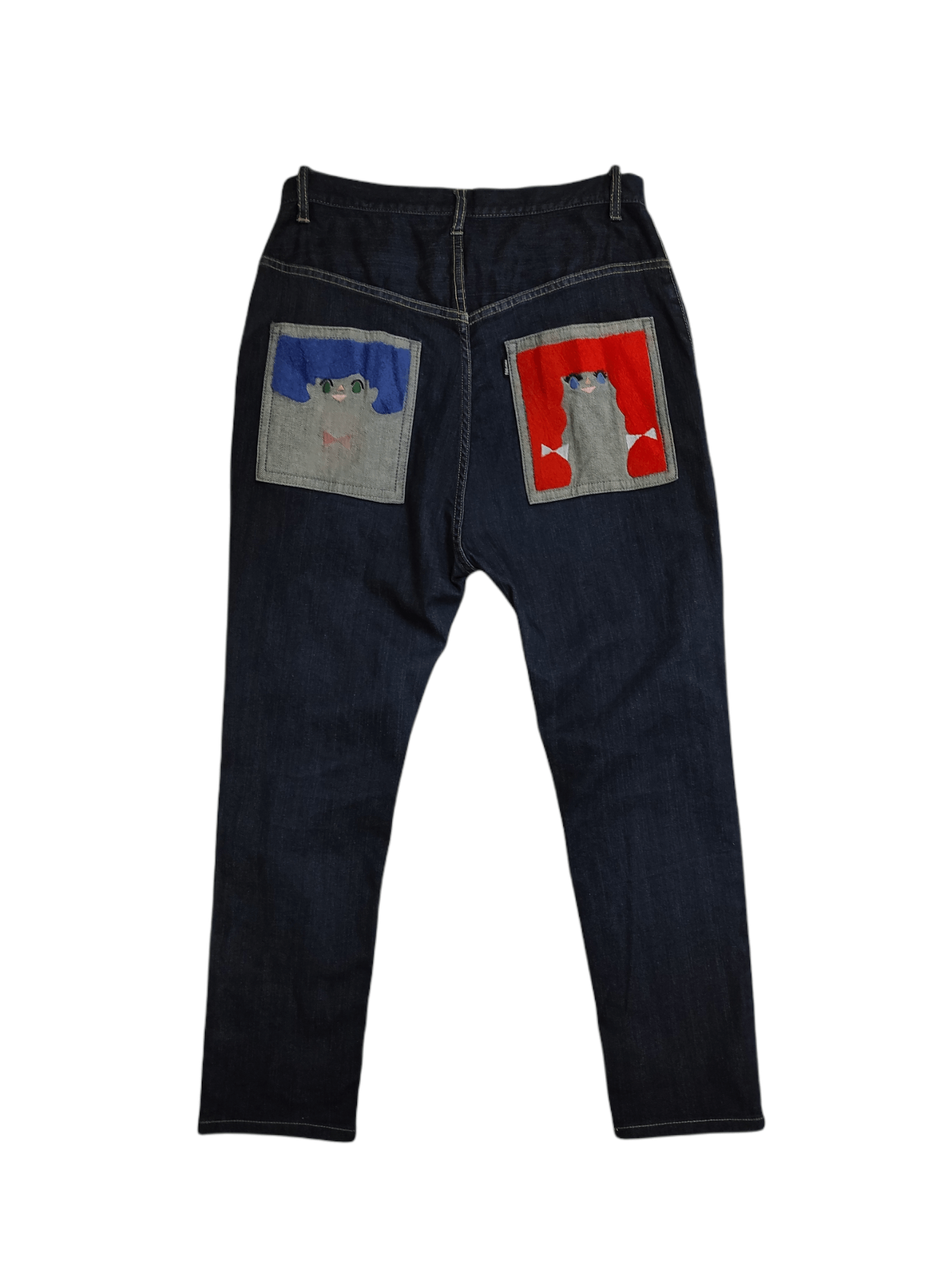 Ne-Net Archive Ne-net Issey Miyake High Rise Motive Jeans Size US 30 / EU 46 - 2 Thumbnail