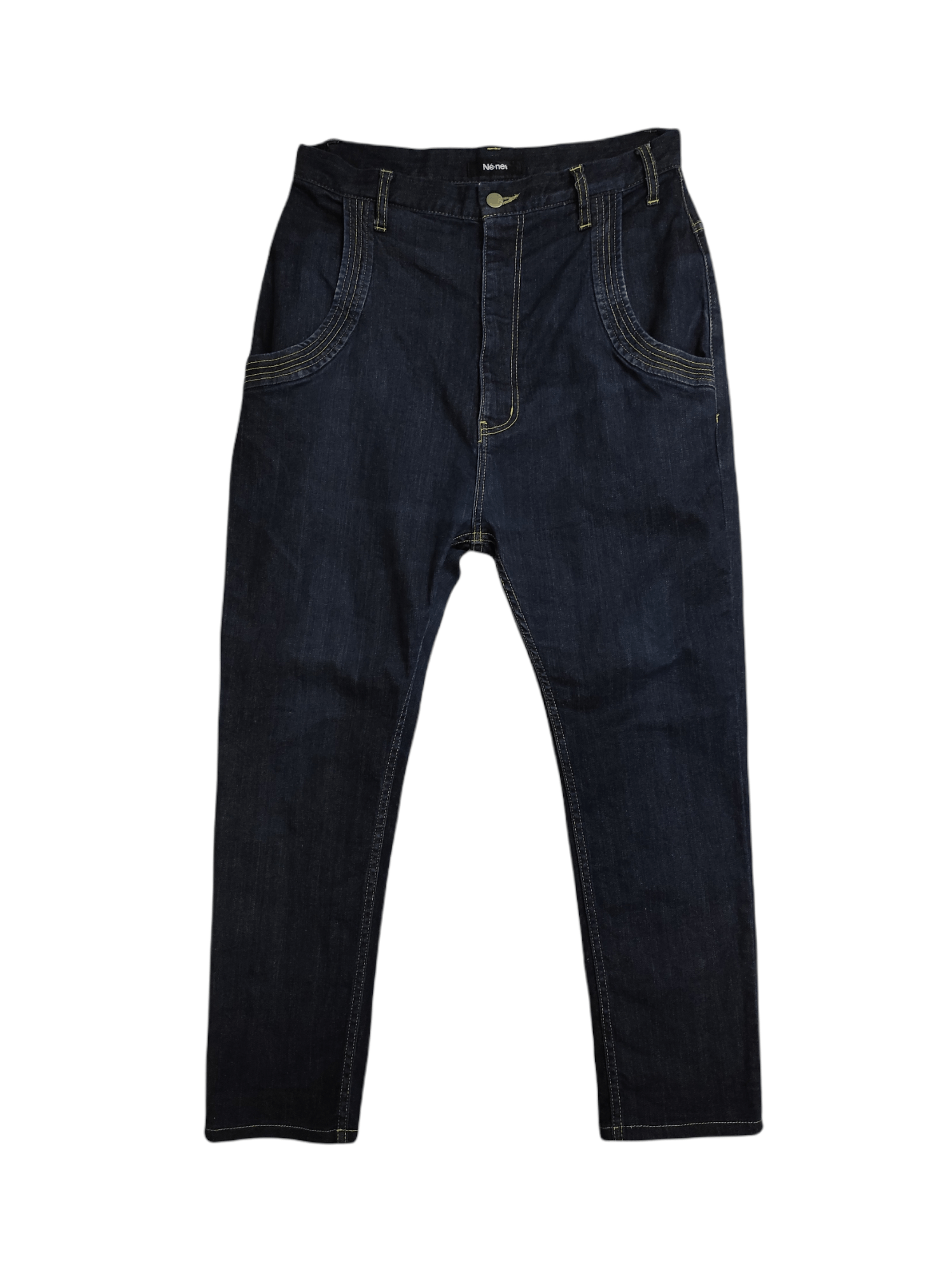 Ne-Net Archive Ne-net Issey Miyake High Rise Motive Jeans Size US 30 / EU 46 - 1 Thumbnail
