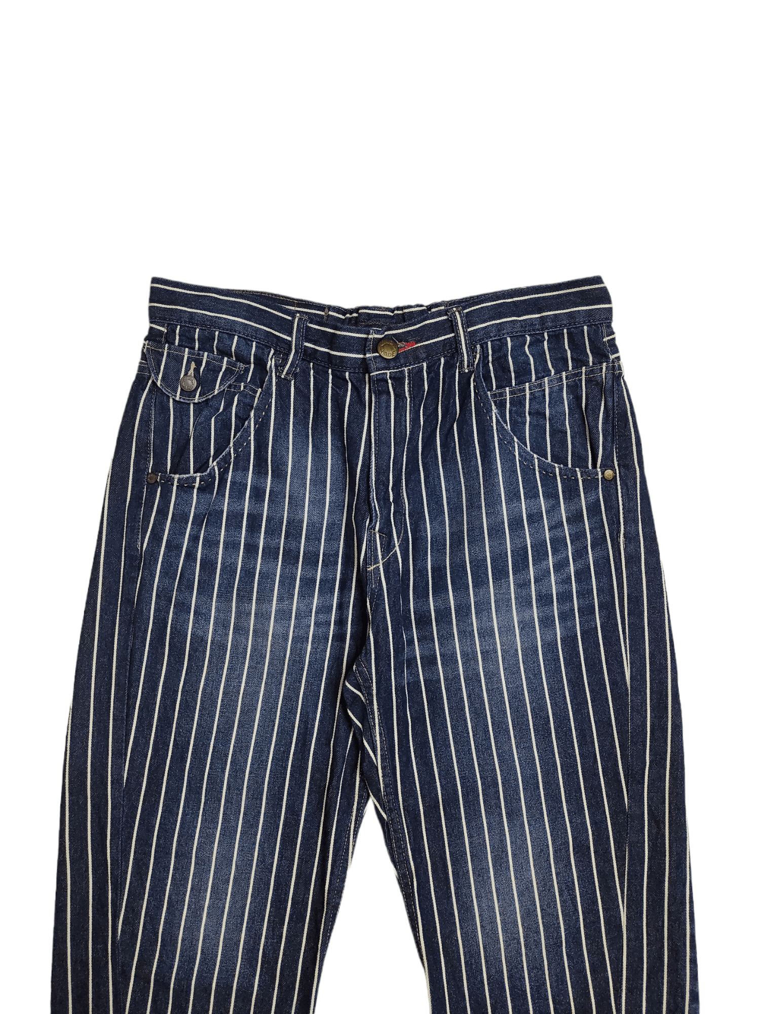 Japanese Brand Cepo Union Made Wabash cropped denim pants Size US 31 - 6 Thumbnail
