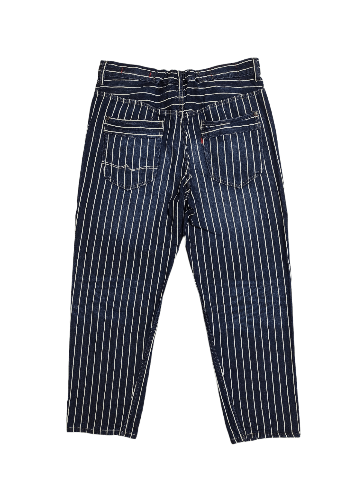 Japanese Brand Cepo Union Made Wabash cropped denim pants Size US 31 - 2 Thumbnail