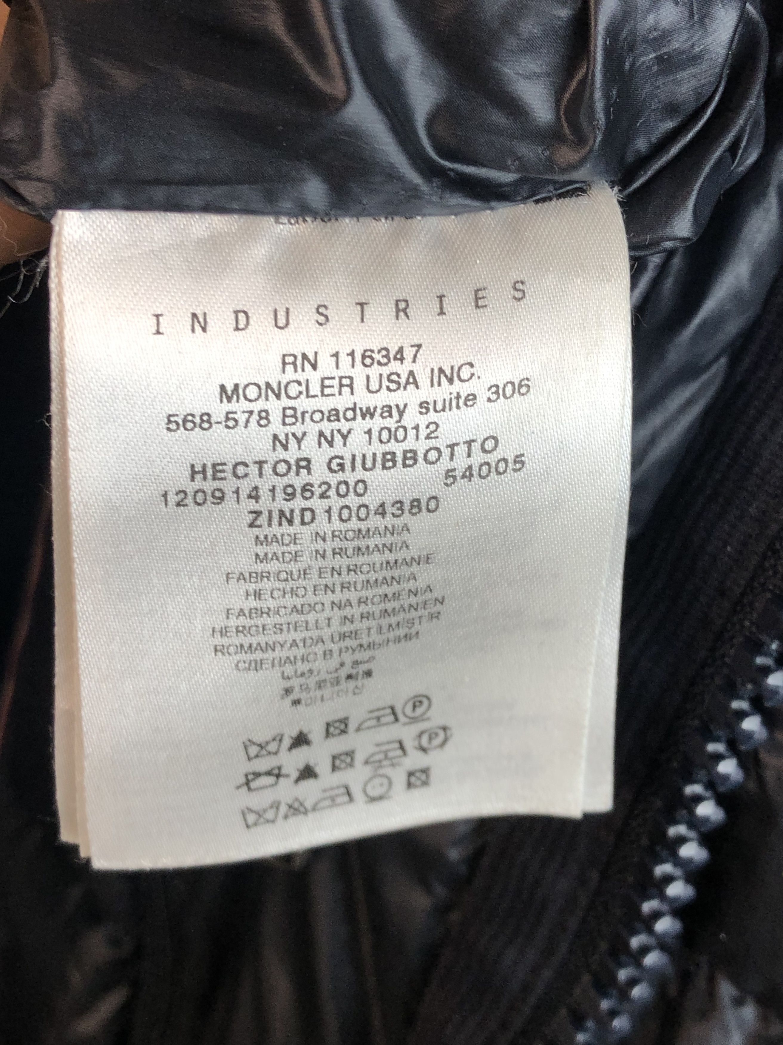 Moncler Moncler Hector Giubbotto Size US XXL / EU 58 / 5 - 16 Thumbnail