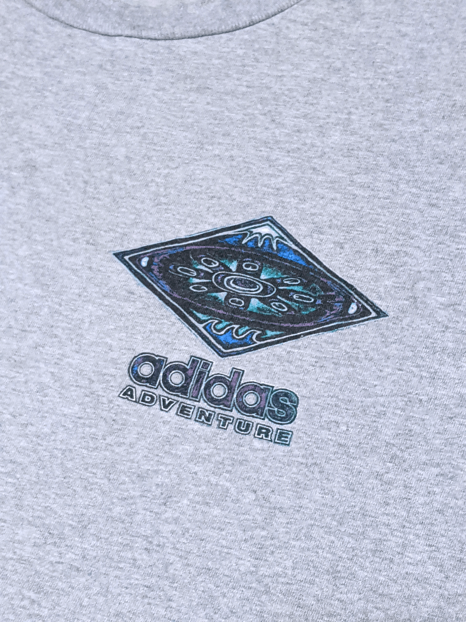 Adidas × Vintage Vintage 90s Adidas Adventure Logo T shirt Size US L / EU 52-54 / 3 - 6 Thumbnail