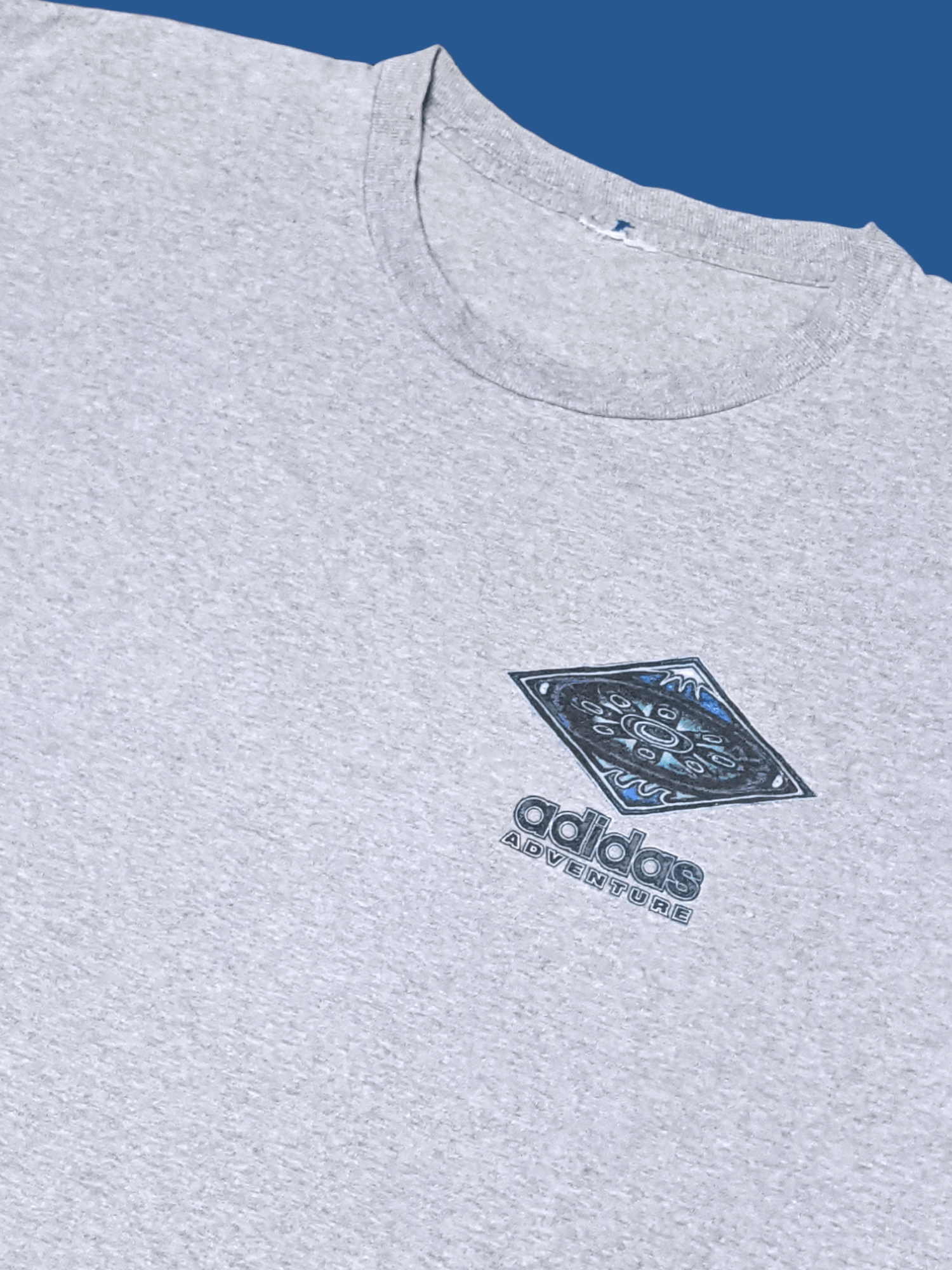 Adidas × Vintage Vintage 90s Adidas Adventure Logo T shirt Size US L / EU 52-54 / 3 - 5 Thumbnail