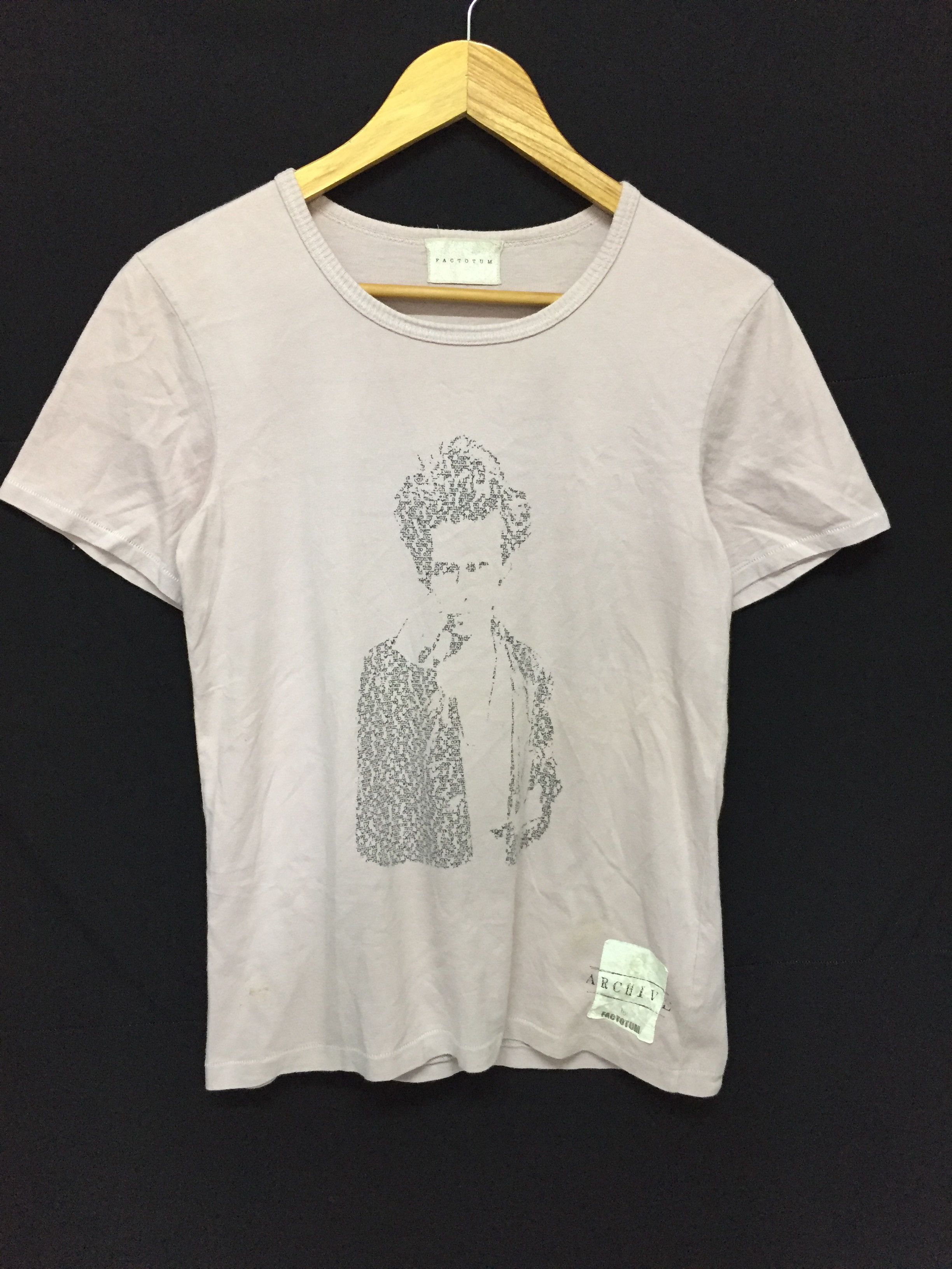 FACTOTUM Limited Edition Archives poem punk word print tee Size US XS / EU 42 / 0 - 2 Thumbnail