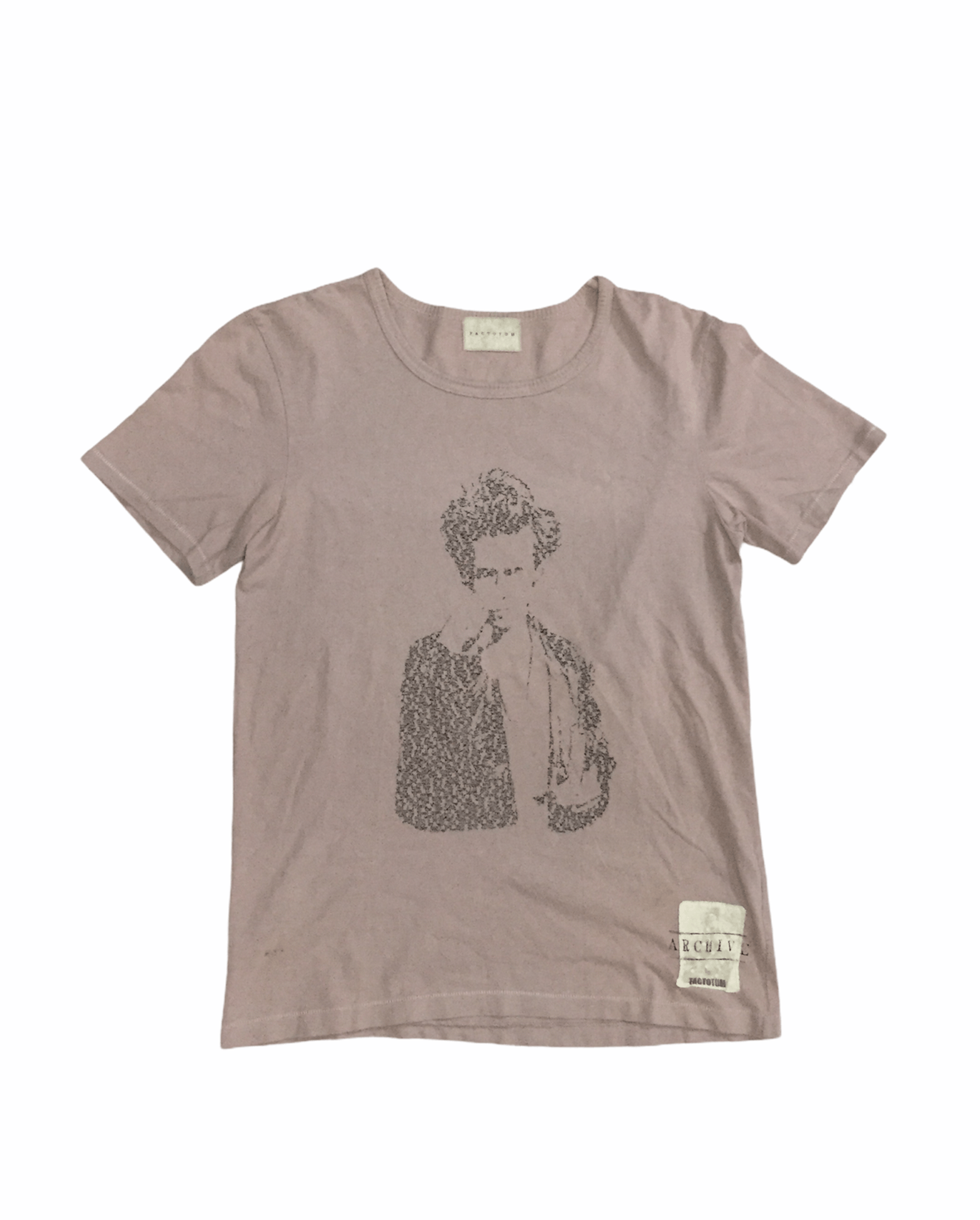 Limited Edition Archives poem punk word print tee