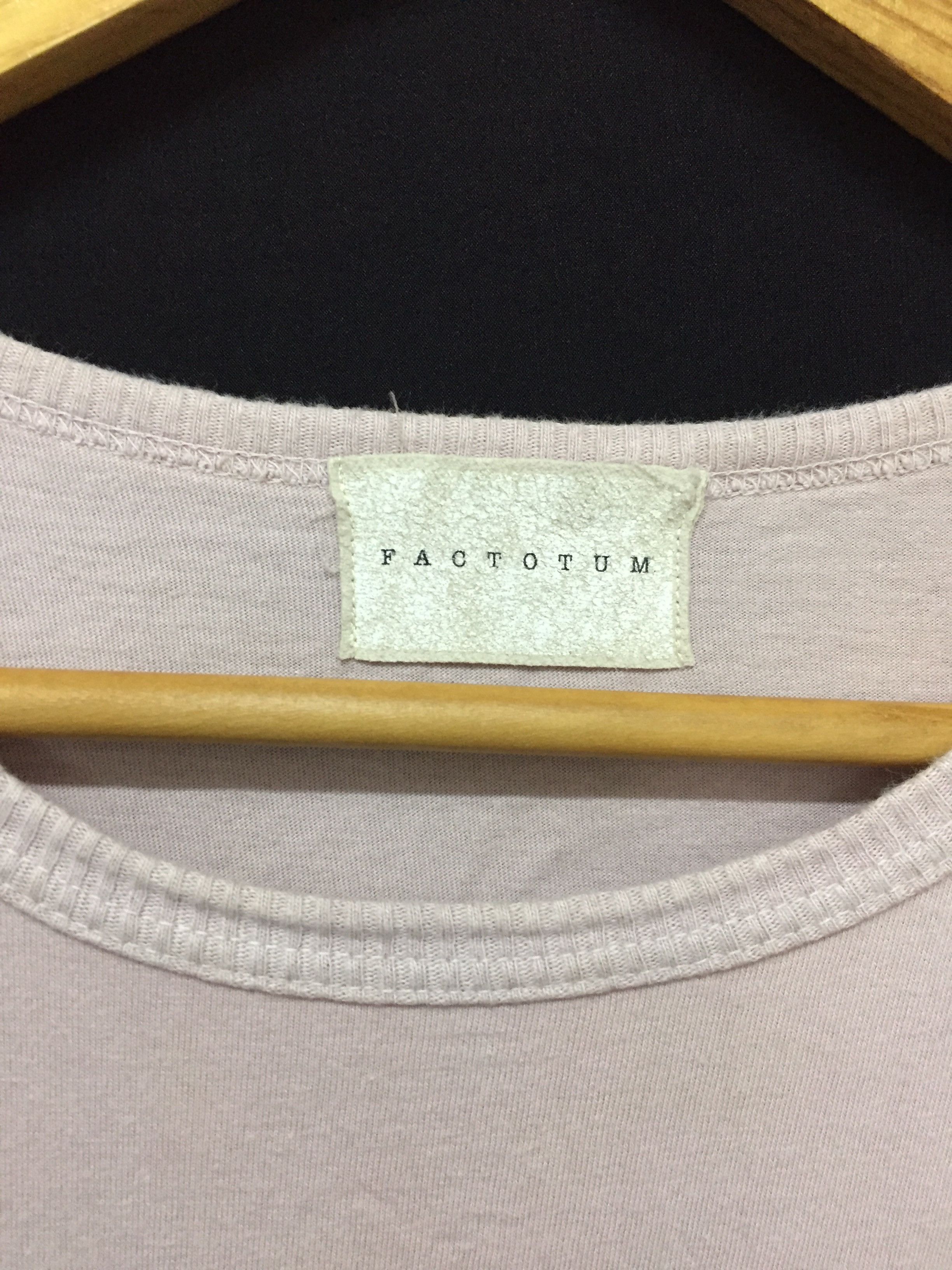 FACTOTUM Limited Edition Archives poem punk word print tee Size US XS / EU 42 / 0 - 9 Thumbnail