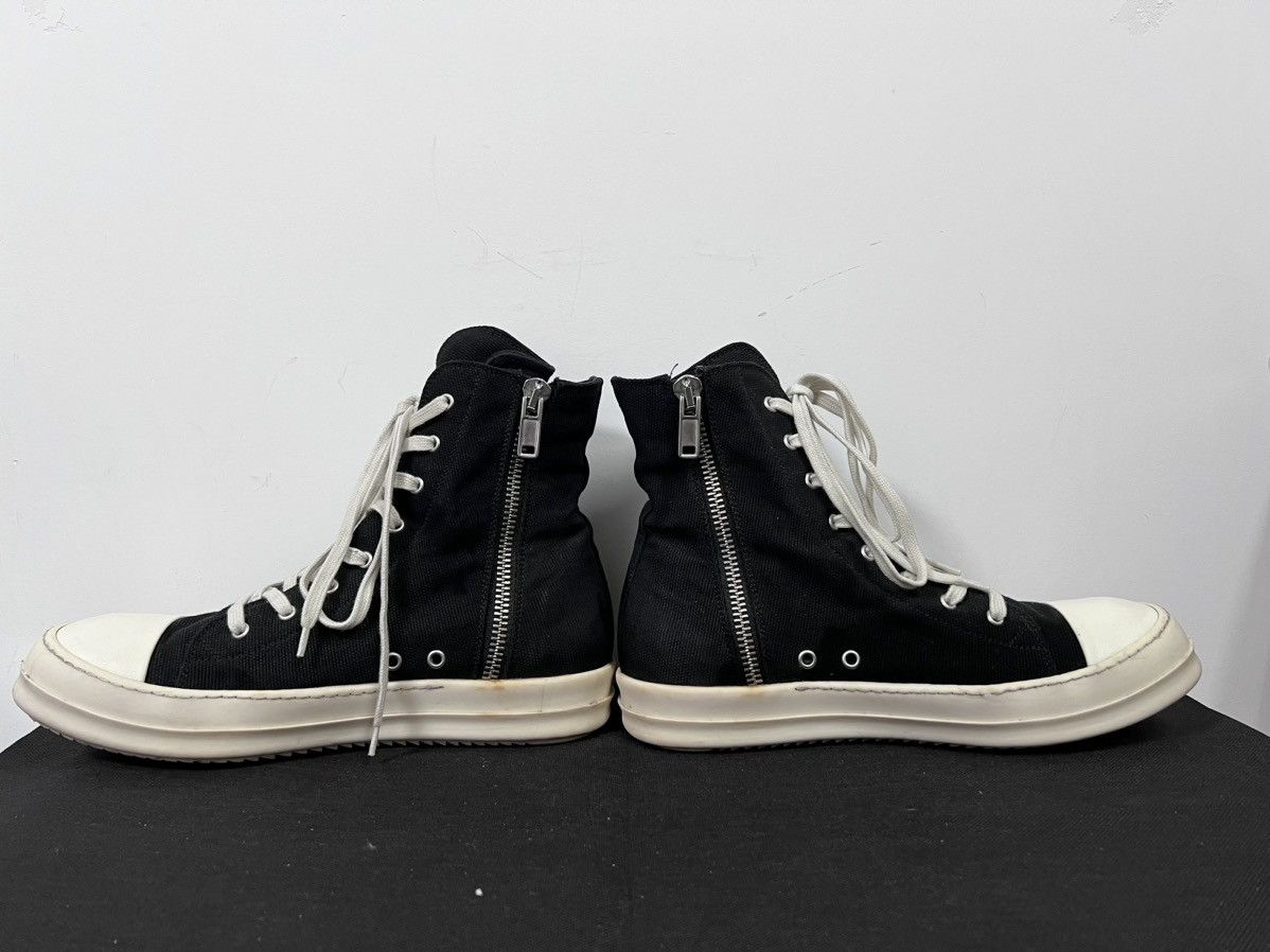 Rick Owens Drkshdw Rick owens drkshdw ramones high top sneakers sz43 Size US 10 / EU 43 - 7 Thumbnail