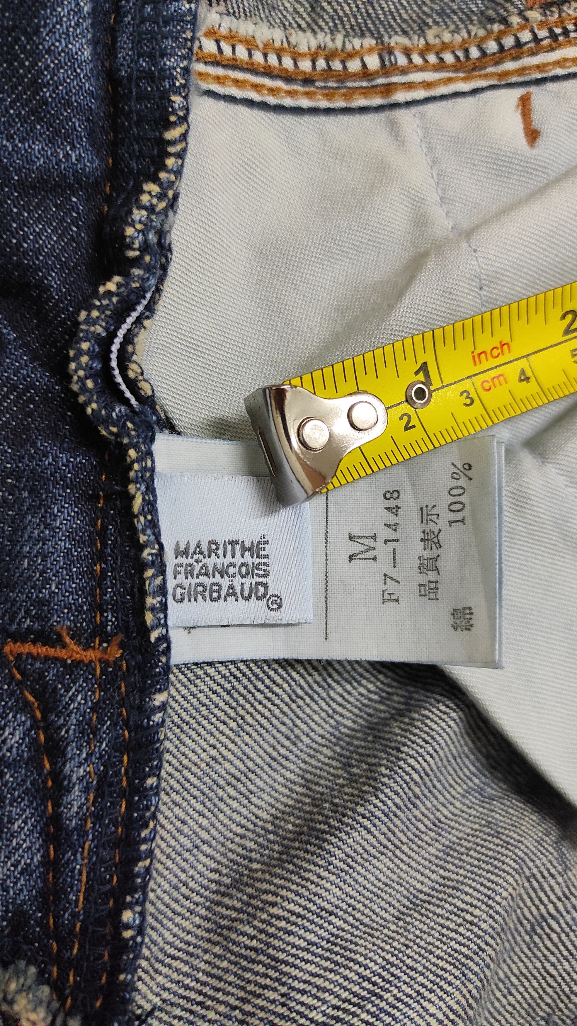 Marithe + Francois Girbaud Archive LE JEANS DE MARITHE FRANCOIS GIRBAUD Selvedge Jeans Size US 32 / EU 48 - 5 Thumbnail