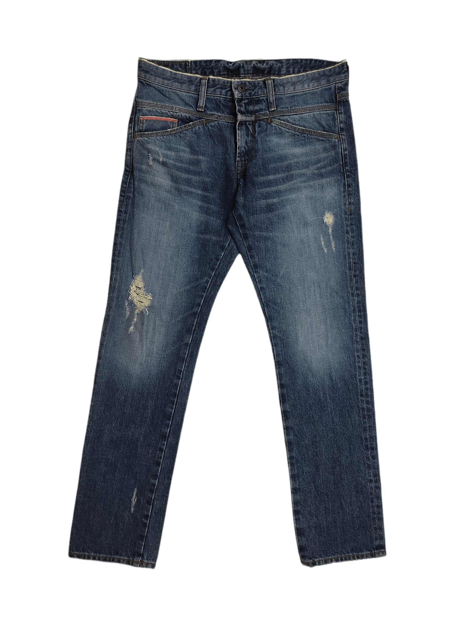 Marithe + Francois Girbaud Archive LE JEANS DE MARITHE FRANCOIS GIRBAUD Selvedge Jeans Size US 32 / EU 48 - 1 Thumbnail