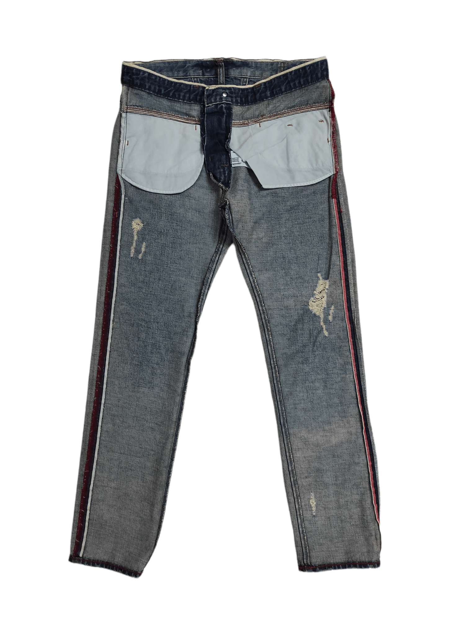 Marithe + Francois Girbaud Archive LE JEANS DE MARITHE FRANCOIS GIRBAUD Selvedge Jeans Size US 32 / EU 48 - 8 Thumbnail