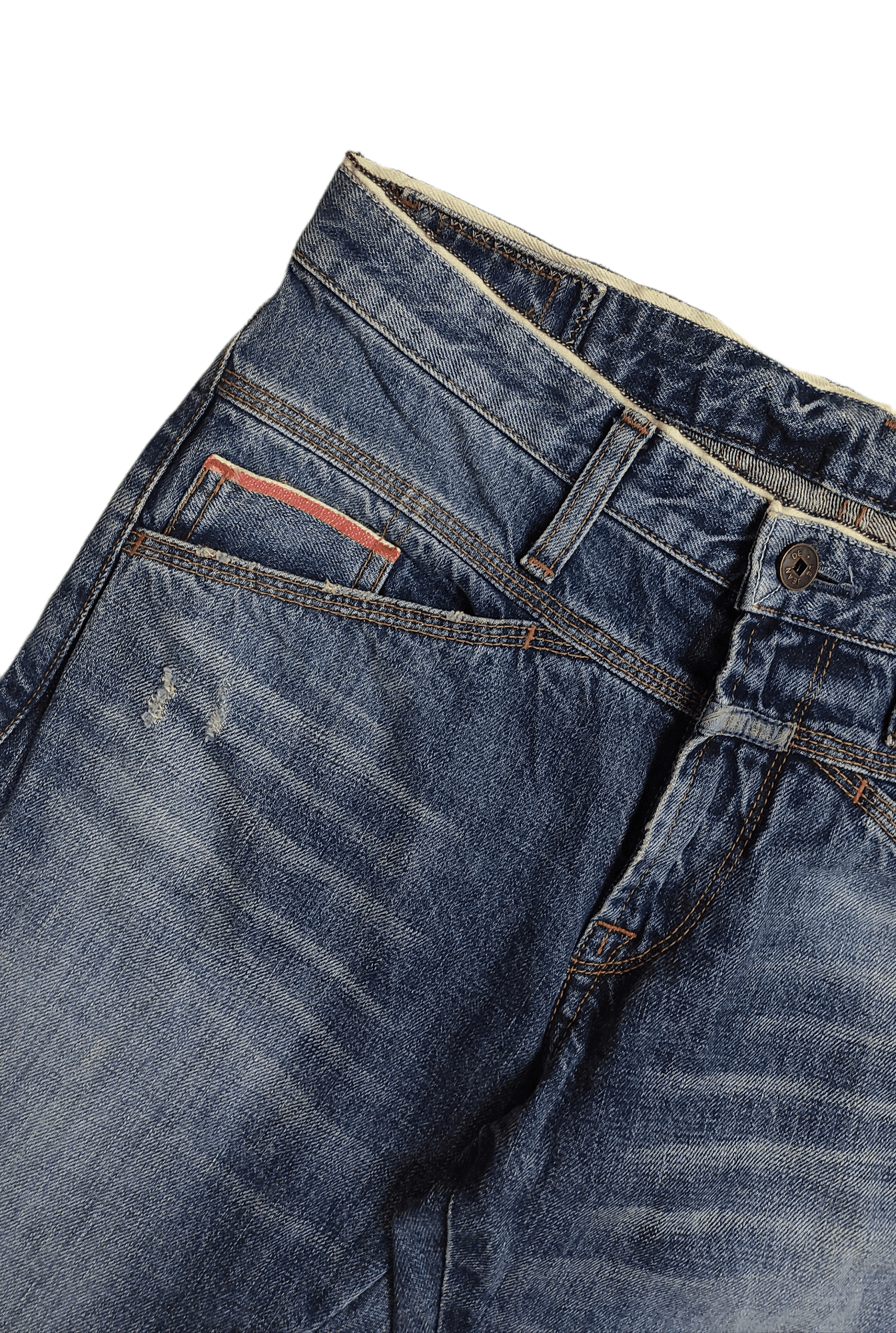 Marithe + Francois Girbaud Archive LE JEANS DE MARITHE FRANCOIS GIRBAUD Selvedge Jeans Size US 32 / EU 48 - 11 Thumbnail