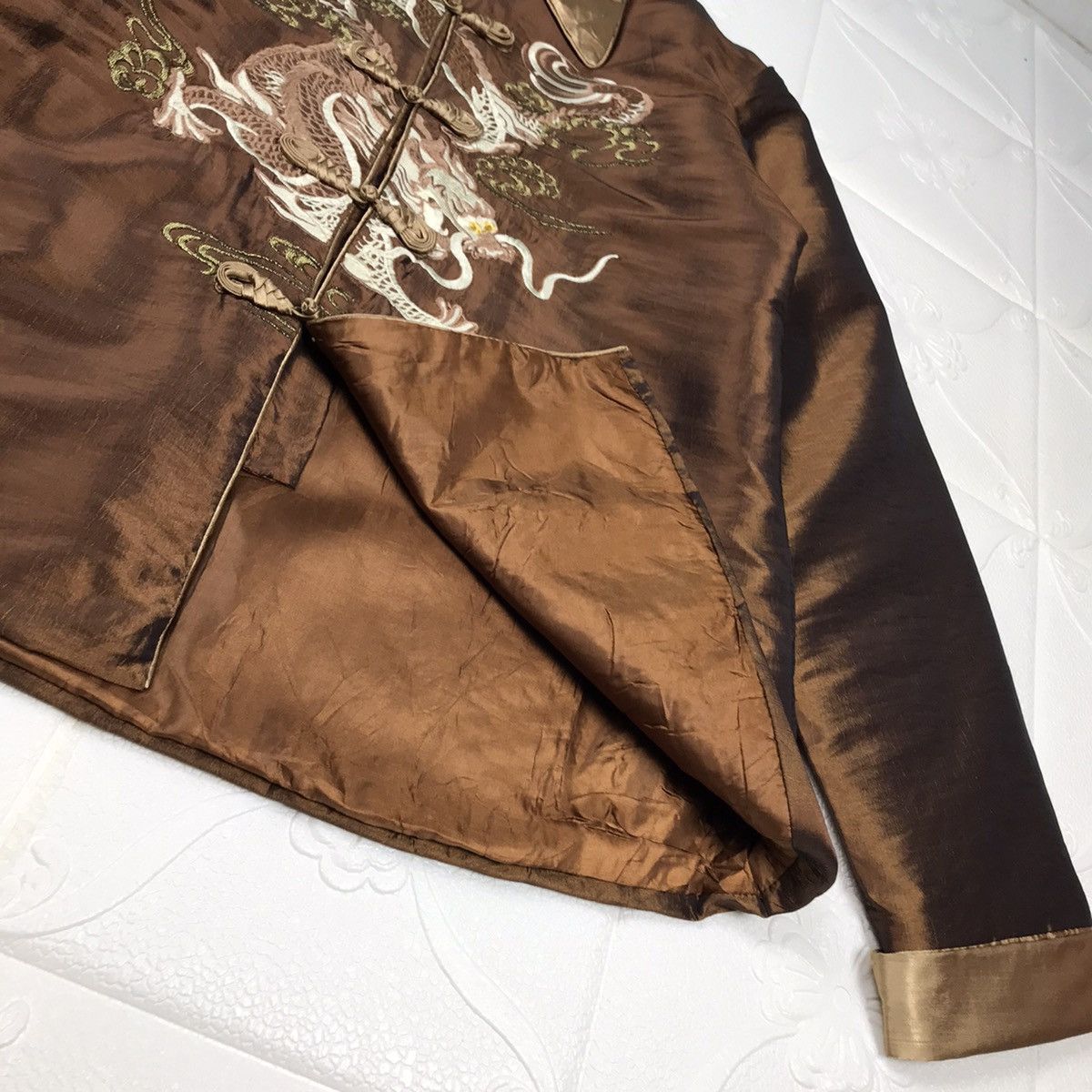 Dragonfly × Japanese Brand × Vintage Vintage Japanese YNSK 100% Rayon DragonFly Jacket Size S / US 4 / IT 40 - 7 Thumbnail