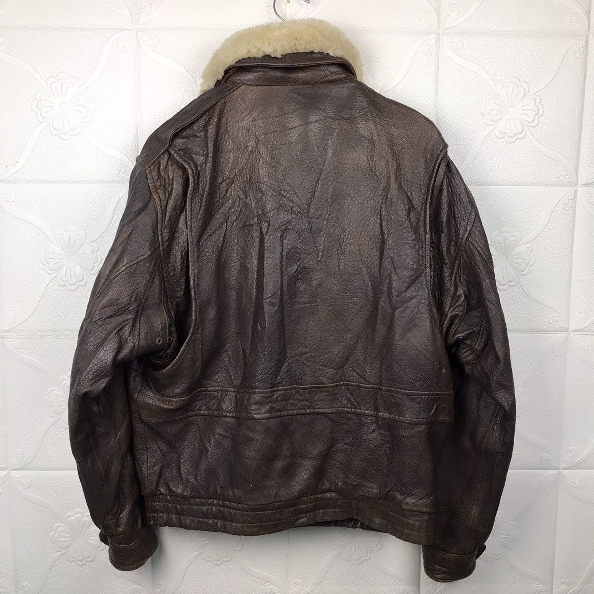 Japanese Brand × Vintage Vintage 80s Deux2c by Creek Sherpa Leather Jacket Size US L / EU 52-54 / 3 - 11 Thumbnail