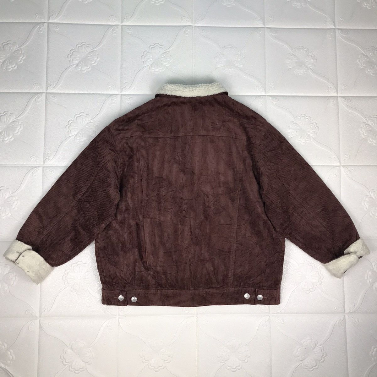 Japanese Brand × Vintage Vintage Japanese Retro Girl Sherpa Jacket Size L / US 10 / IT 46 - 10 Thumbnail