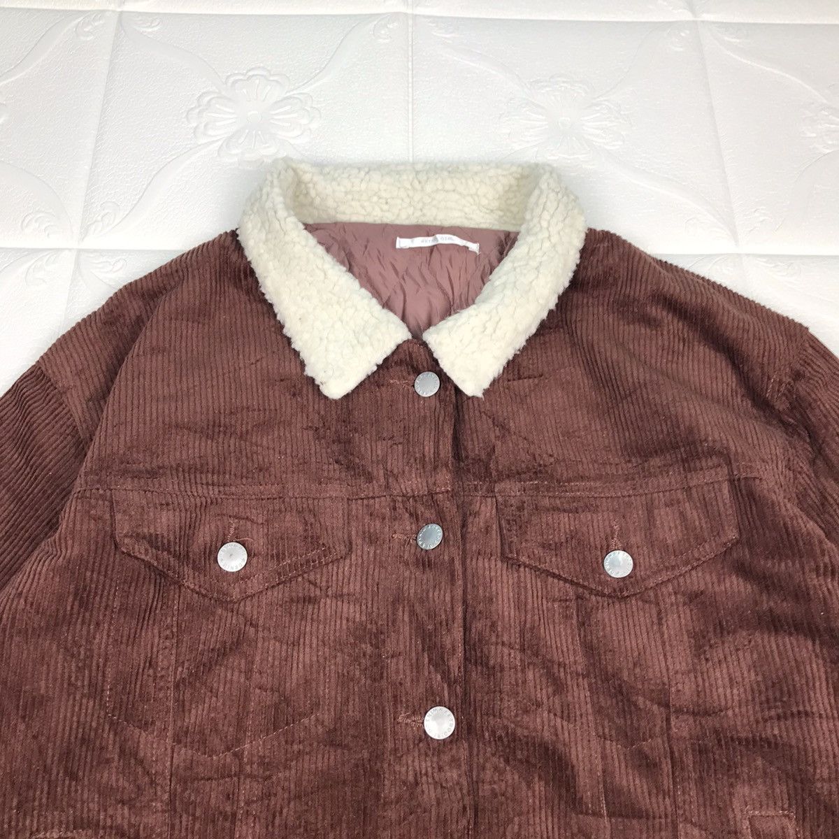 Japanese Brand × Vintage Vintage Japanese Retro Girl Sherpa Jacket Size L / US 10 / IT 46 - 4 Thumbnail