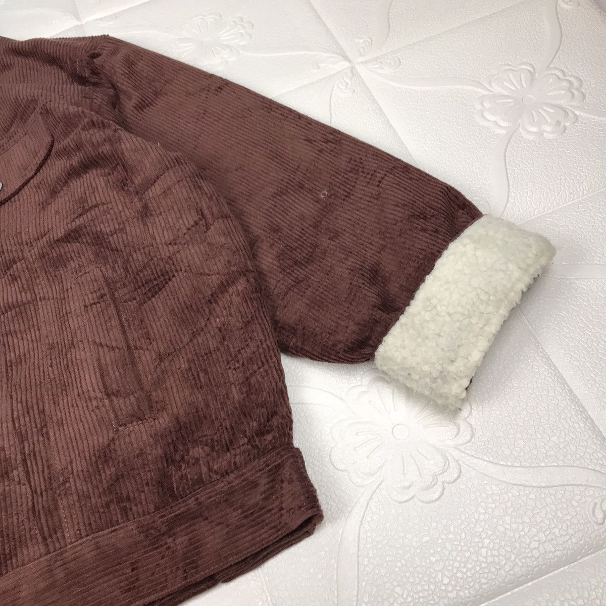 Japanese Brand × Vintage Vintage Japanese Retro Girl Sherpa Jacket Size L / US 10 / IT 46 - 7 Thumbnail