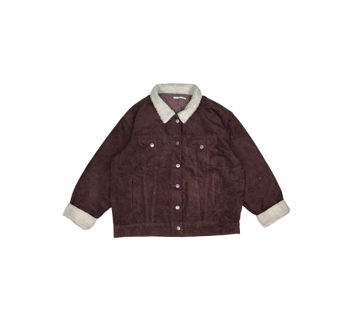 Japanese Brand × Vintage Vintage Japanese Retro Girl Sherpa Jacket Size L / US 10 / IT 46 - 1 Thumbnail