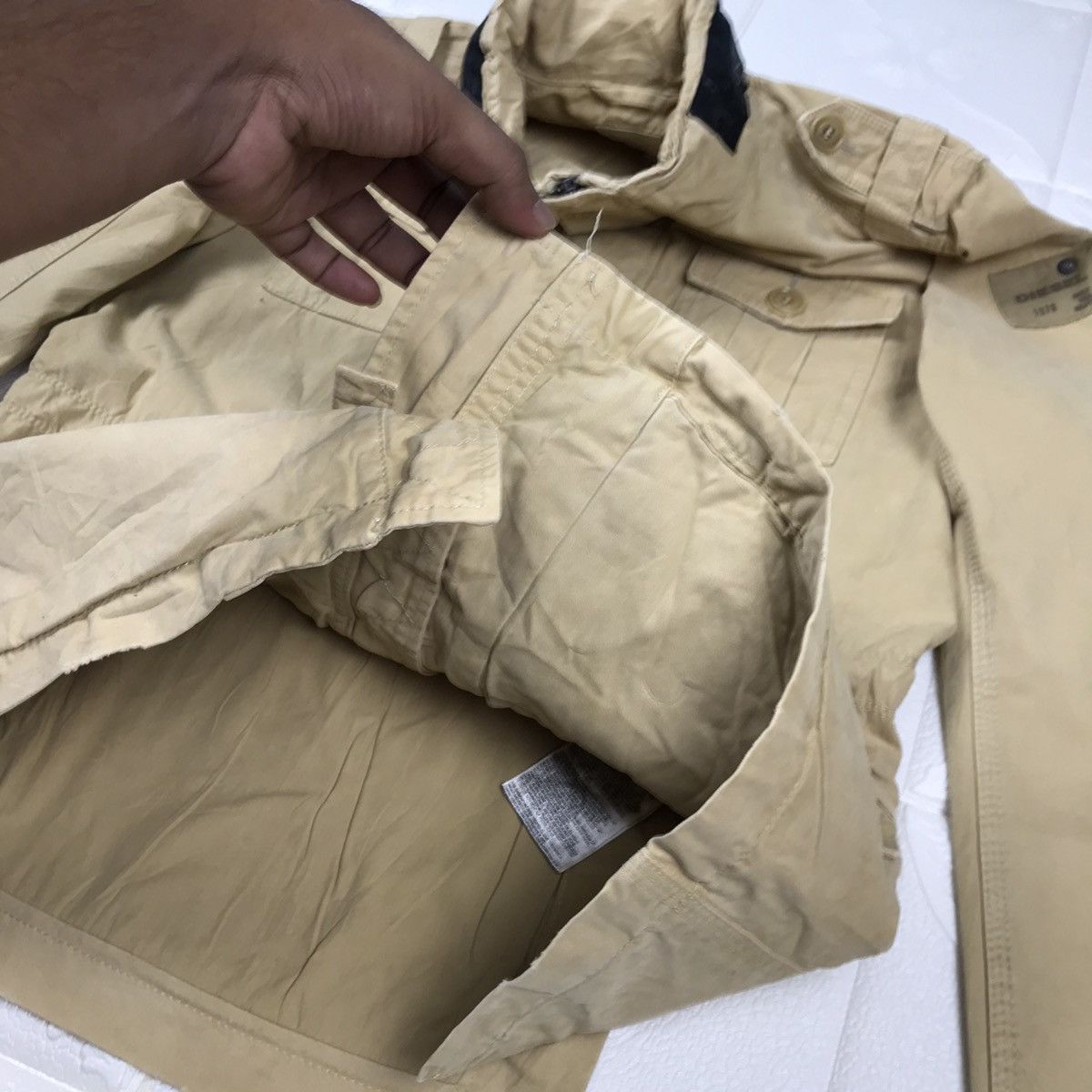 Diesel × Vintage Vintage Diesel Tactical Pocket Pilot Jacket Size US S / EU 44-46 / 1 - 9 Thumbnail