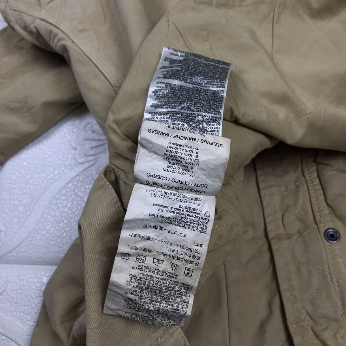 Diesel × Vintage Vintage Diesel Tactical Pocket Pilot Jacket Size US S / EU 44-46 / 1 - 15 Thumbnail