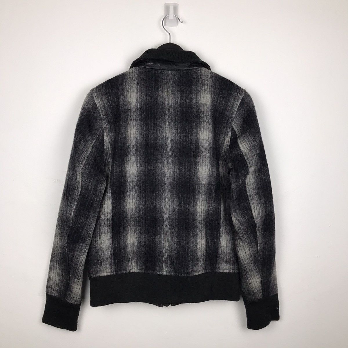 Japanese Brand × Vanquish × Vintage Vintage 90s Vanquish Japan Checkered Wool Jacket Size XS / US 0-2 / IT 36-38 - 8 Thumbnail