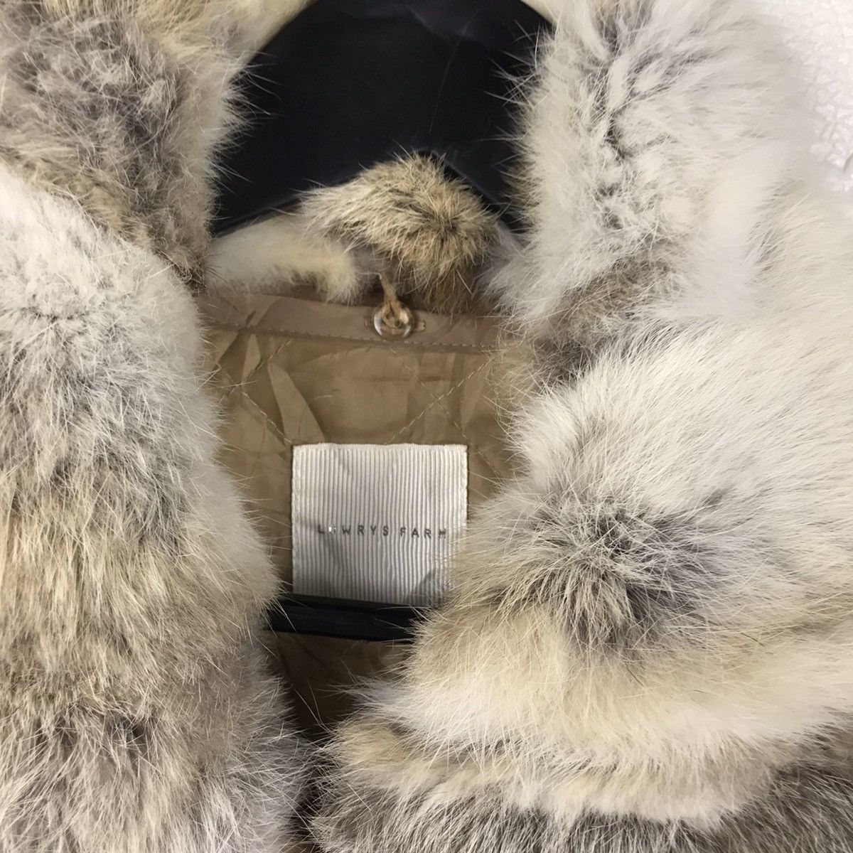 Designer × Japanese Brand × Vintage Japanese Lowrys Farm Fur Cropper Parka Jacket Size XS / US 0-2 / IT 36-38 - 3 Thumbnail