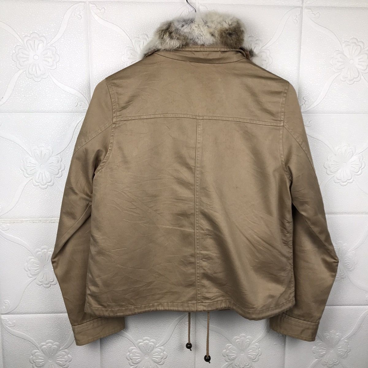 Designer × Japanese Brand × Vintage Japanese Lowrys Farm Fur Cropper Parka Jacket Size XS / US 0-2 / IT 36-38 - 9 Thumbnail