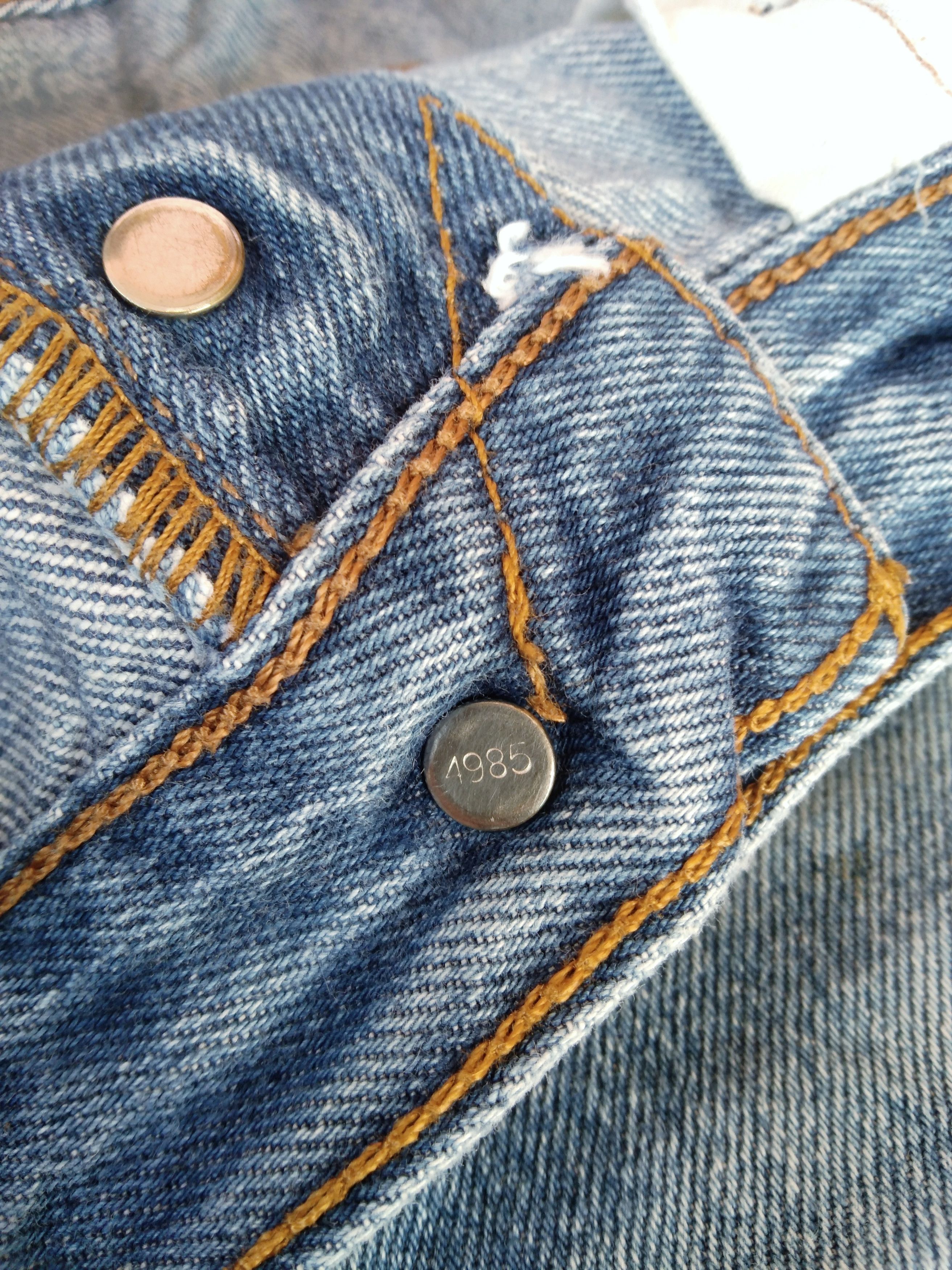Levi's × Vintage Vintage Levis 501 Light Wash Distressed Jeans 34x32 Size US 34 / EU 50 - 13 Thumbnail