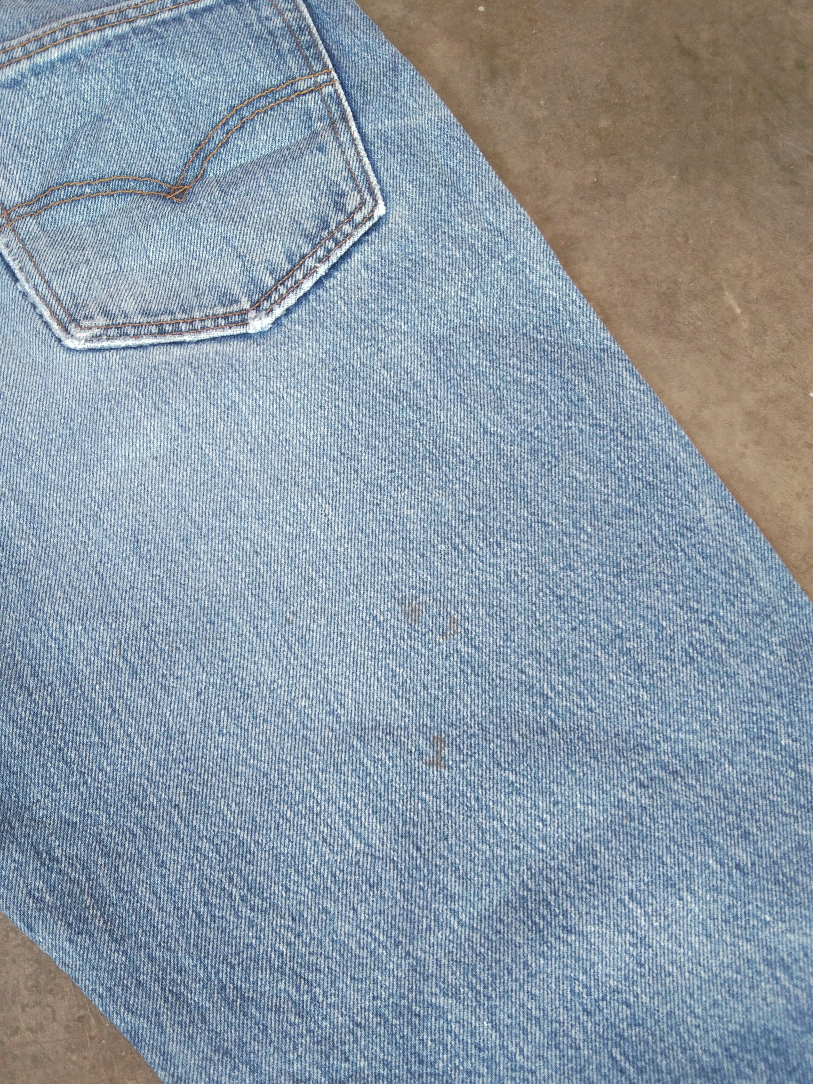 Levi's × Vintage Vintage Levis 501 Light Wash Distressed Jeans 34x32 Size US 34 / EU 50 - 4 Thumbnail