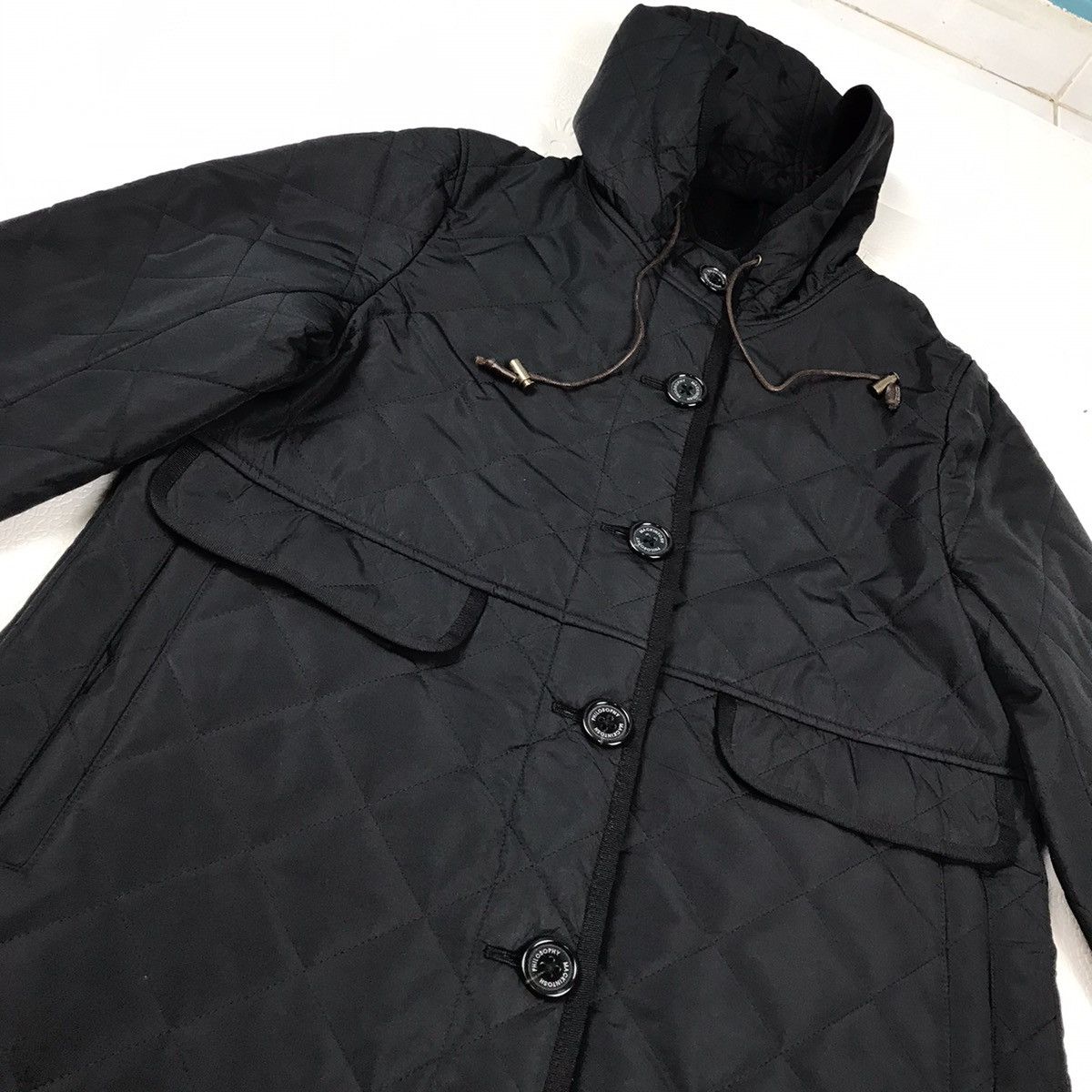 Japanese Brand × Mackintosh × Vintage Vintage Mackintosh Philosophy Trench Quilted Jacket Size S / US 4 / IT 40 - 2 Thumbnail