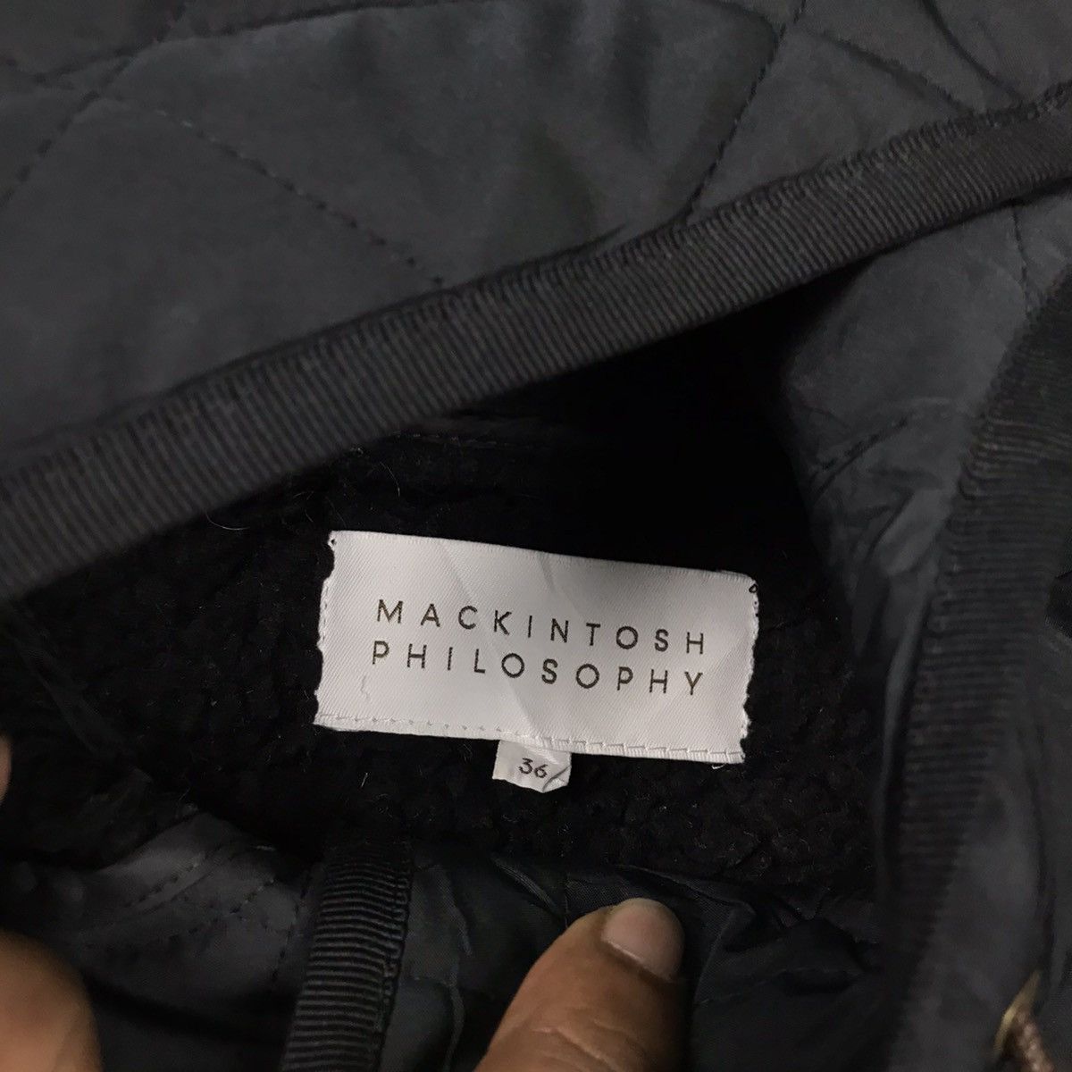 Japanese Brand × Mackintosh × Vintage Vintage Mackintosh Philosophy Trench Quilted Jacket Size S / US 4 / IT 40 - 7 Thumbnail