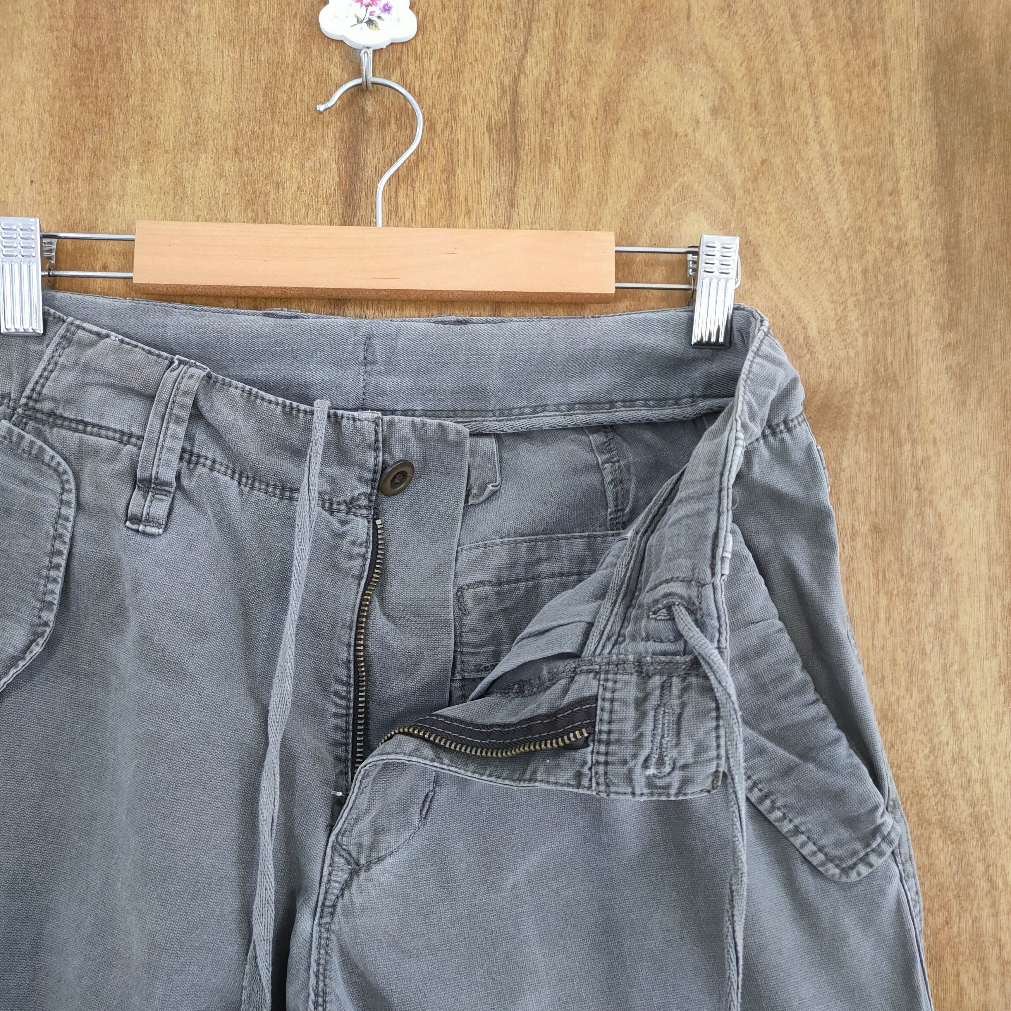 Japanese Brand VINTAGE JAPANESE BRAND FADED CARGO PANTS Size US 29 - 13 Thumbnail