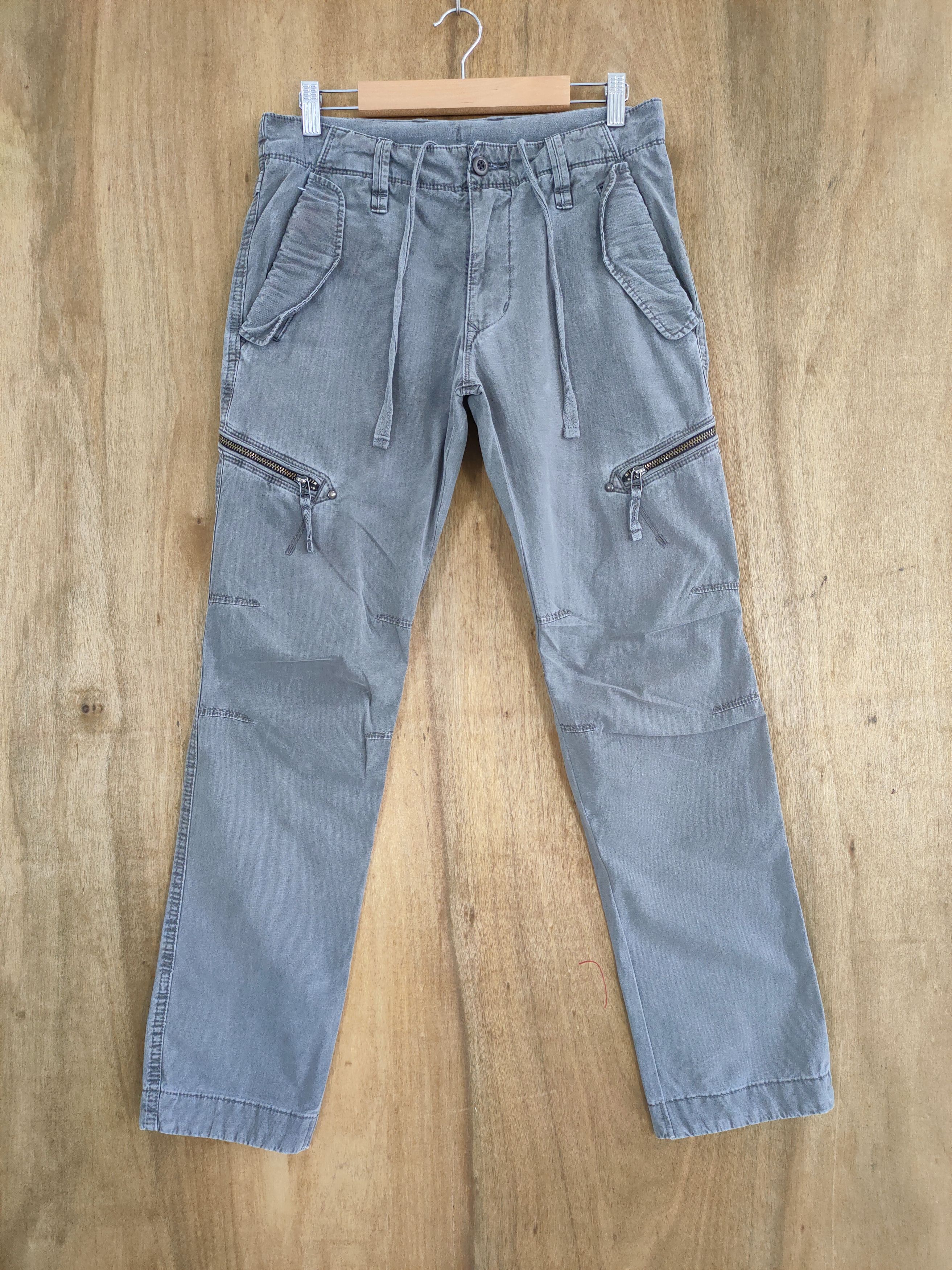 Japanese Brand VINTAGE JAPANESE BRAND FADED CARGO PANTS Size US 29 - 4 Thumbnail