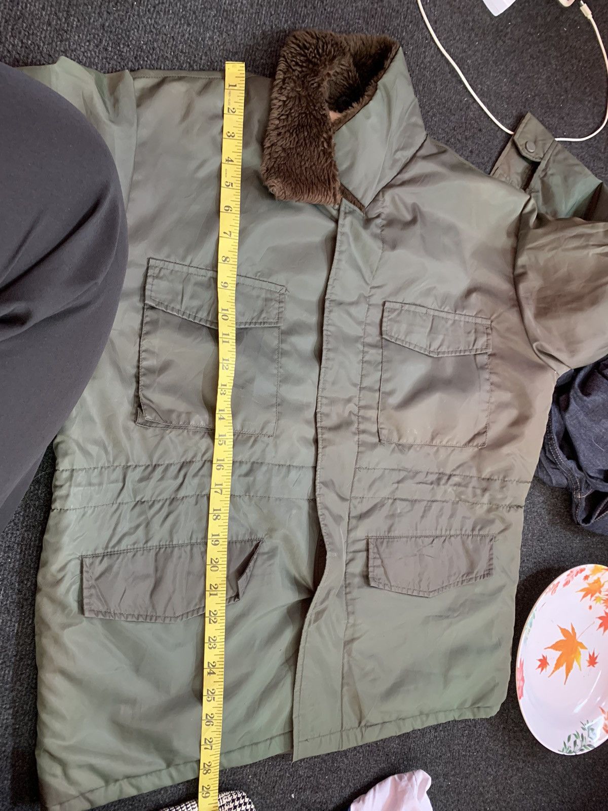 Vintage Steals! Vintage Style Army Winter Coat Sherpa Size US L / EU 52-54 / 3 - 14 Thumbnail