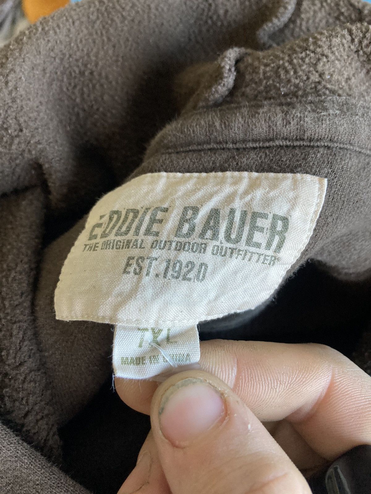 Eddie Bauer × Vintage Vintage Eddie Bauer Work Hoodie Size US XL / EU 56 / 4 - 7 Thumbnail