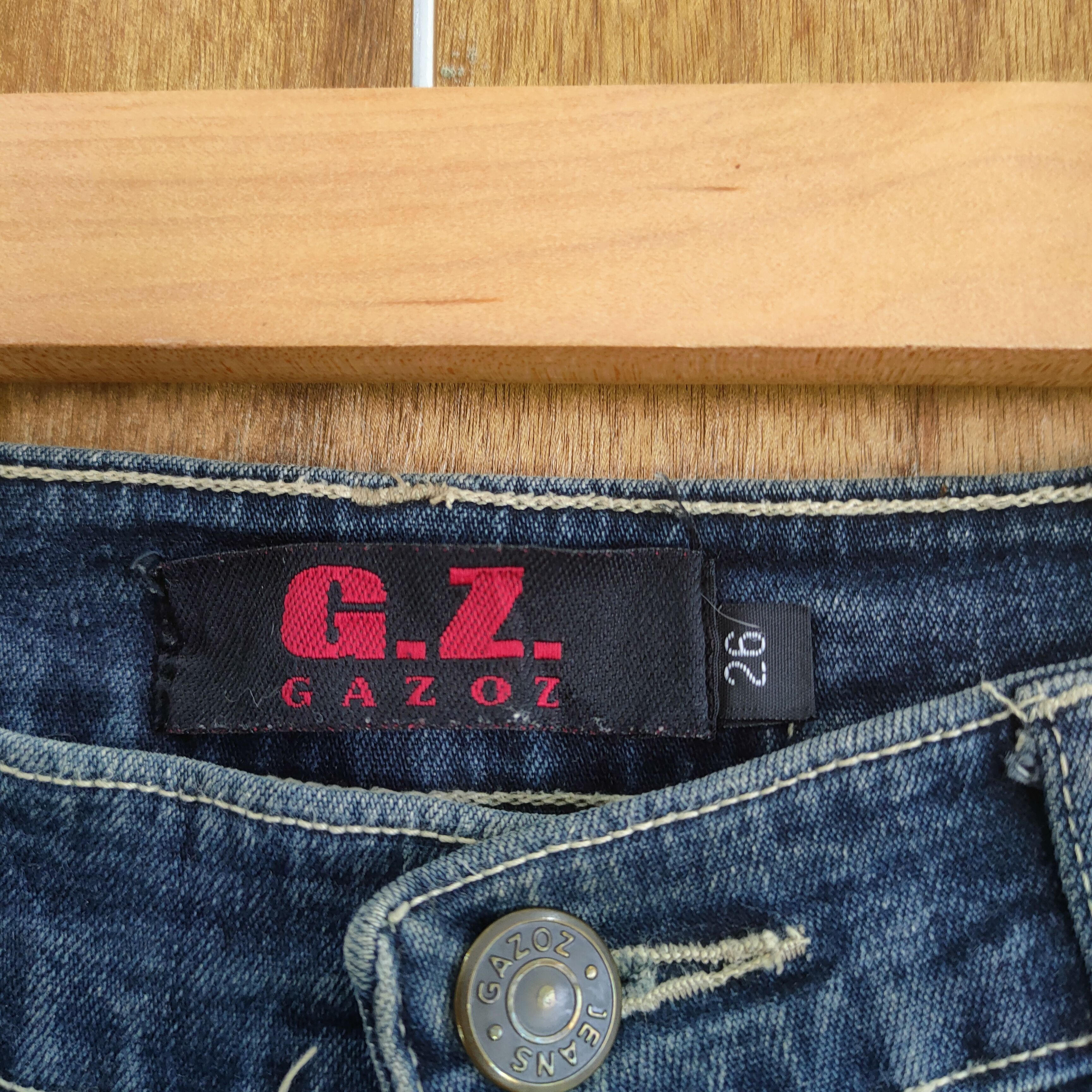 Jean SIZE 25/26 GOZAZ FLARE PATCHWORK POCKET CARGO PANTS Size US 26 / EU 42 - 6 Thumbnail