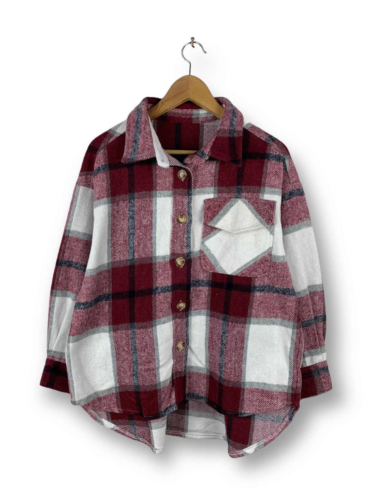 Vintage Offer! Checkered Flannel Button Up Tops Size US M / EU 48-50 / 2 - 1 Thumbnail