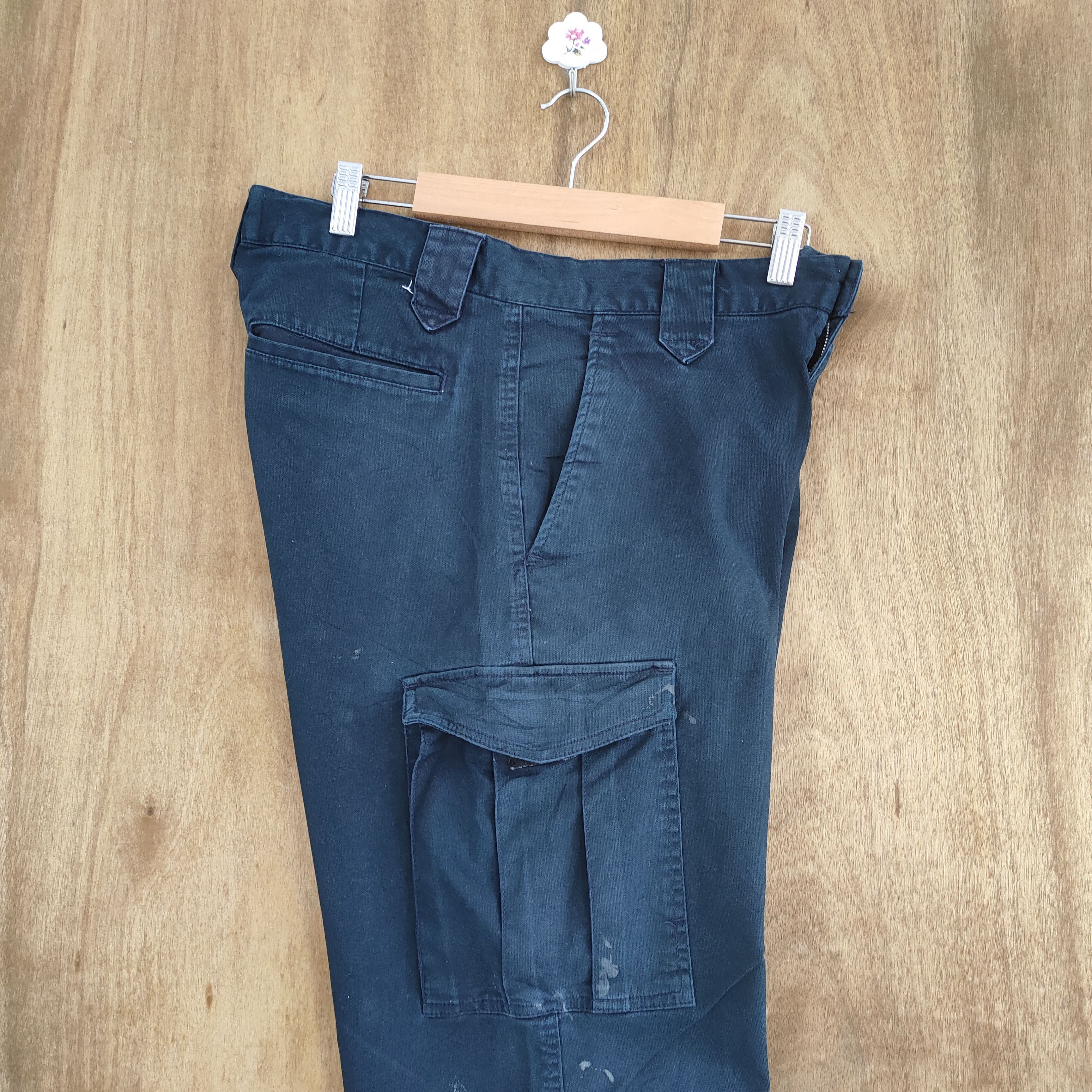 Japanese Brand VINTAGE JAPANESE WORKWEAR CARGO PANTS Size US 30 / EU 46 - 14 Thumbnail
