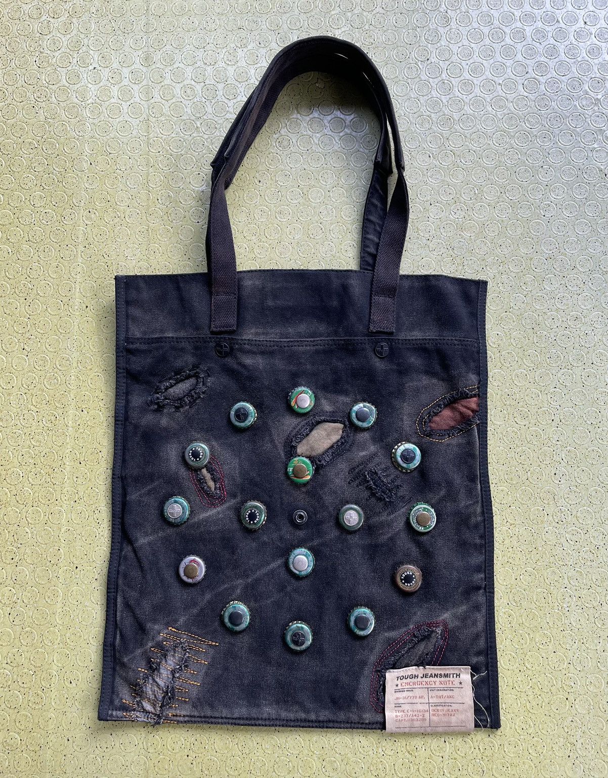 Japanese Brand very rare design vintage tough jeansmith tote bag tc3 Size ONE SIZE - 1 Thumbnail